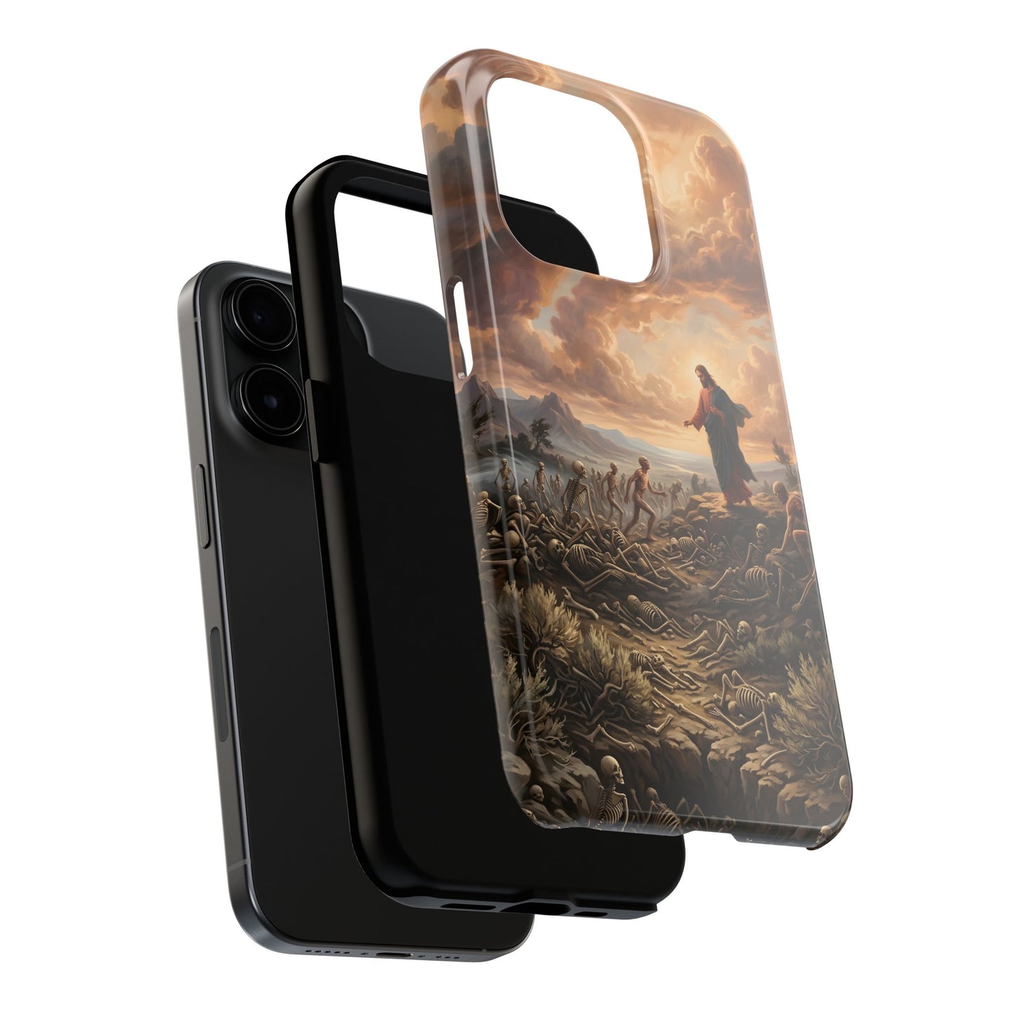 “Valley of Dry Bones - Ezekiel 37 Resurrection” - Phone Case