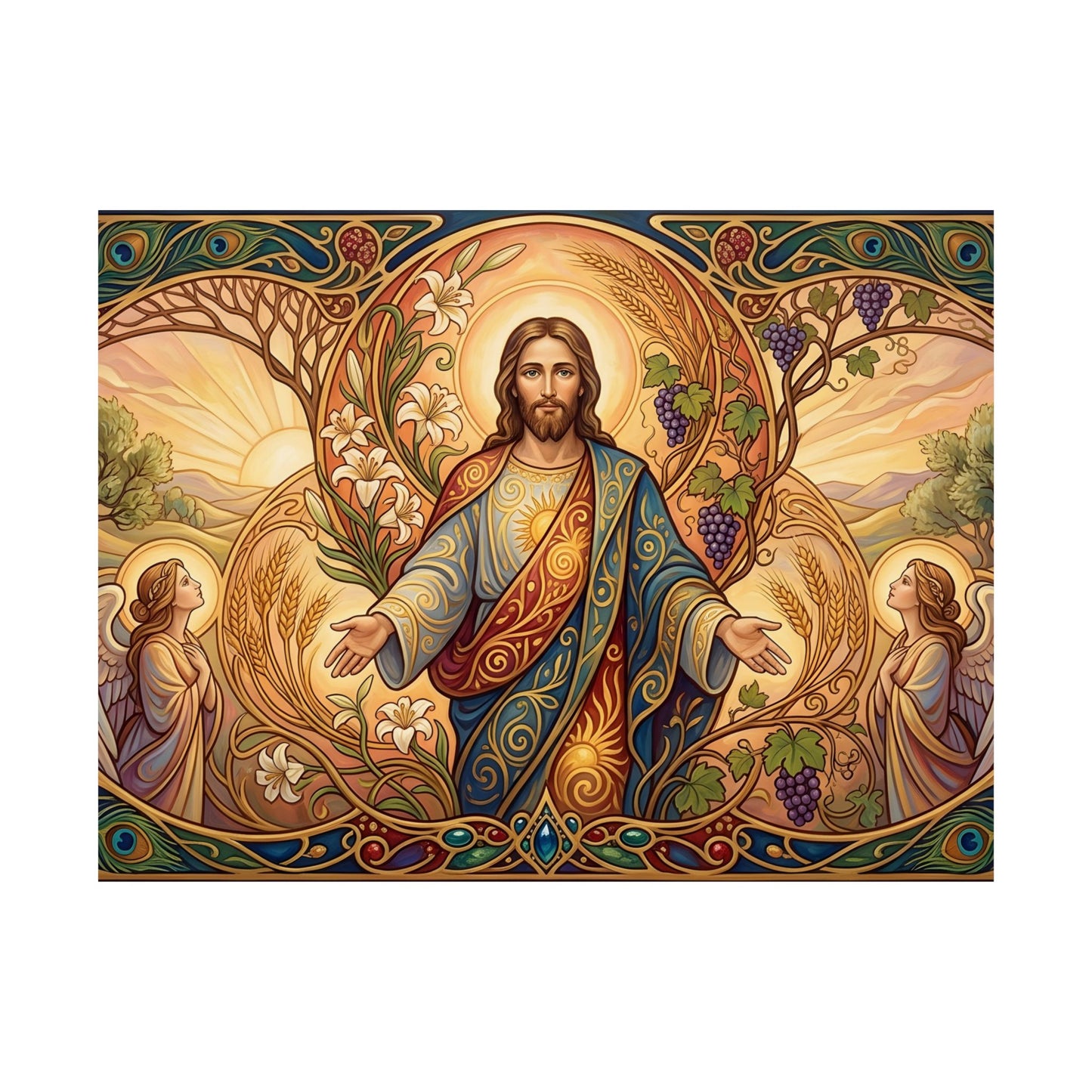 “New Mercies Every Morning - Golden Dawn of Hope” - Poster
