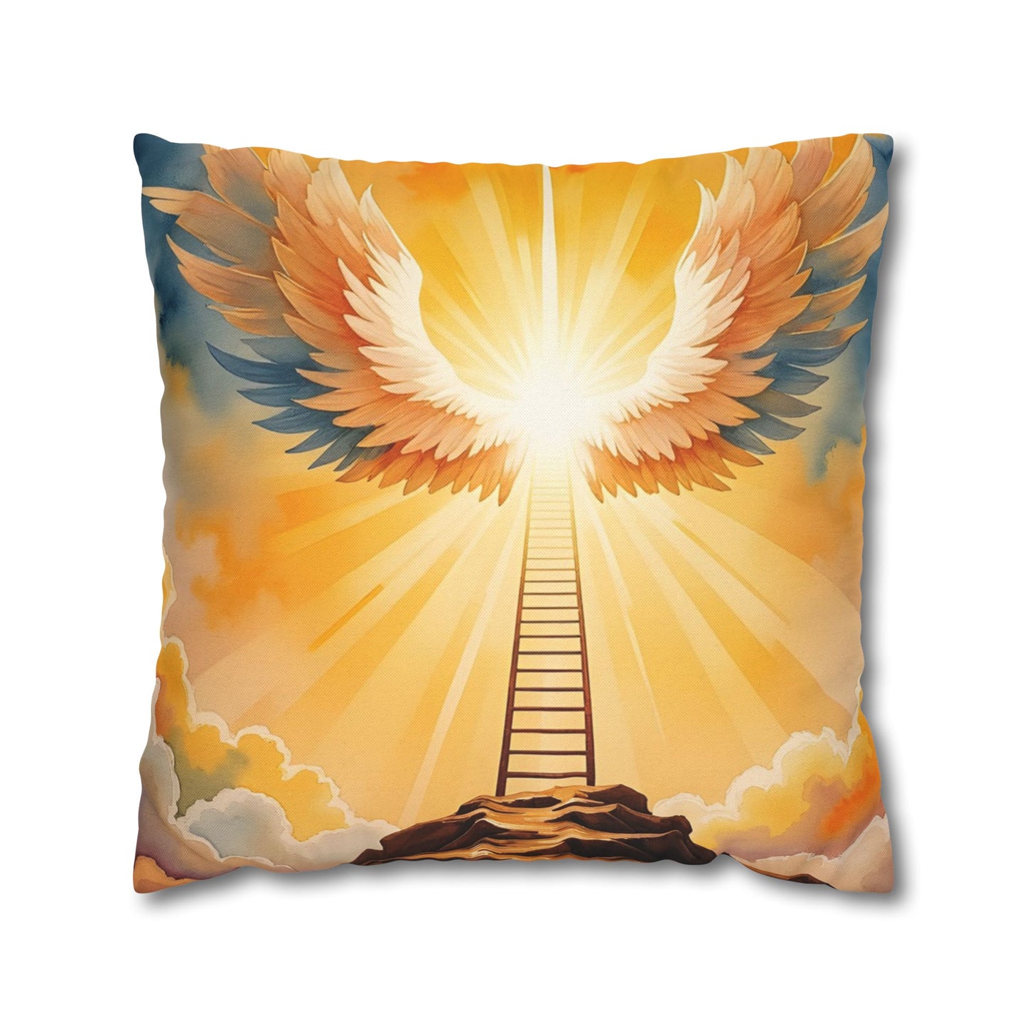 “Jacob's Gate - Angels Ascending and Descending” - Pillowcase
