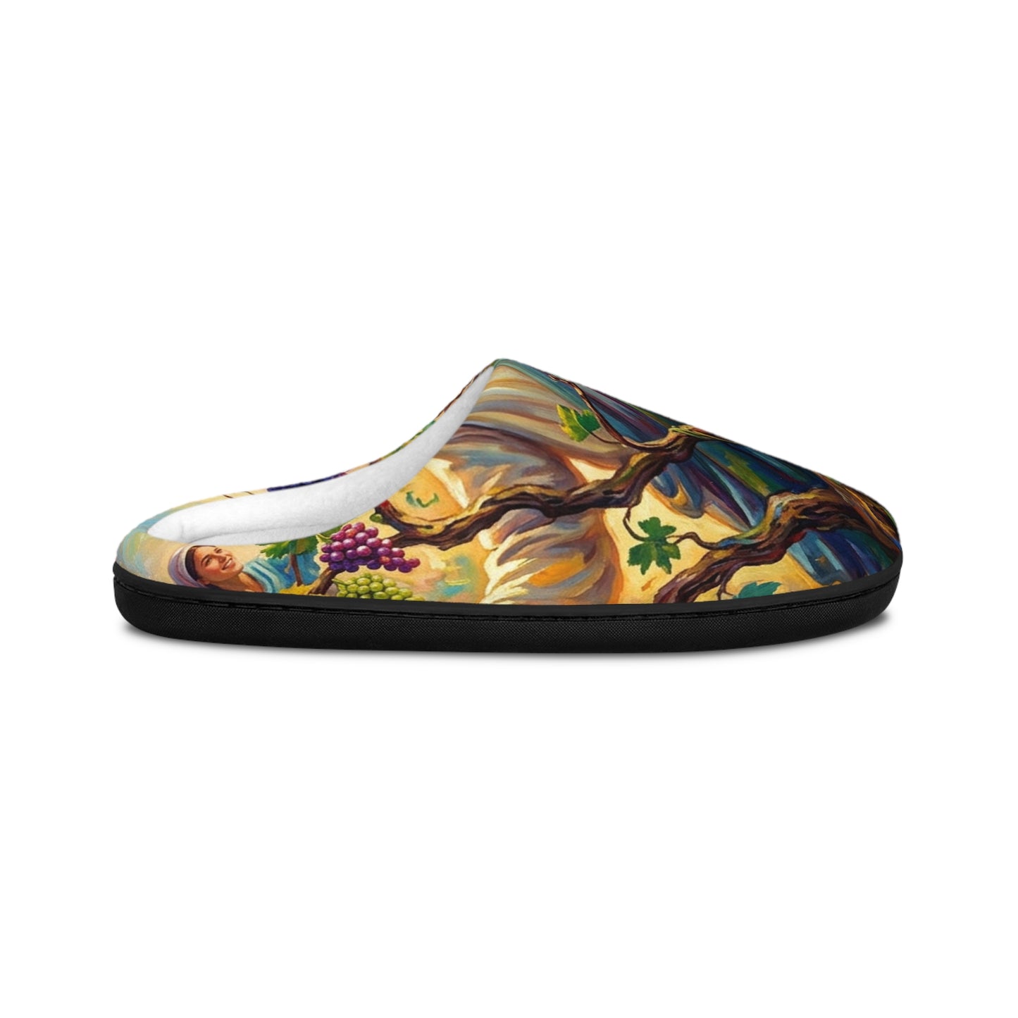 “I Am the True Vine - Abide in My Love” - Indoor Slippers