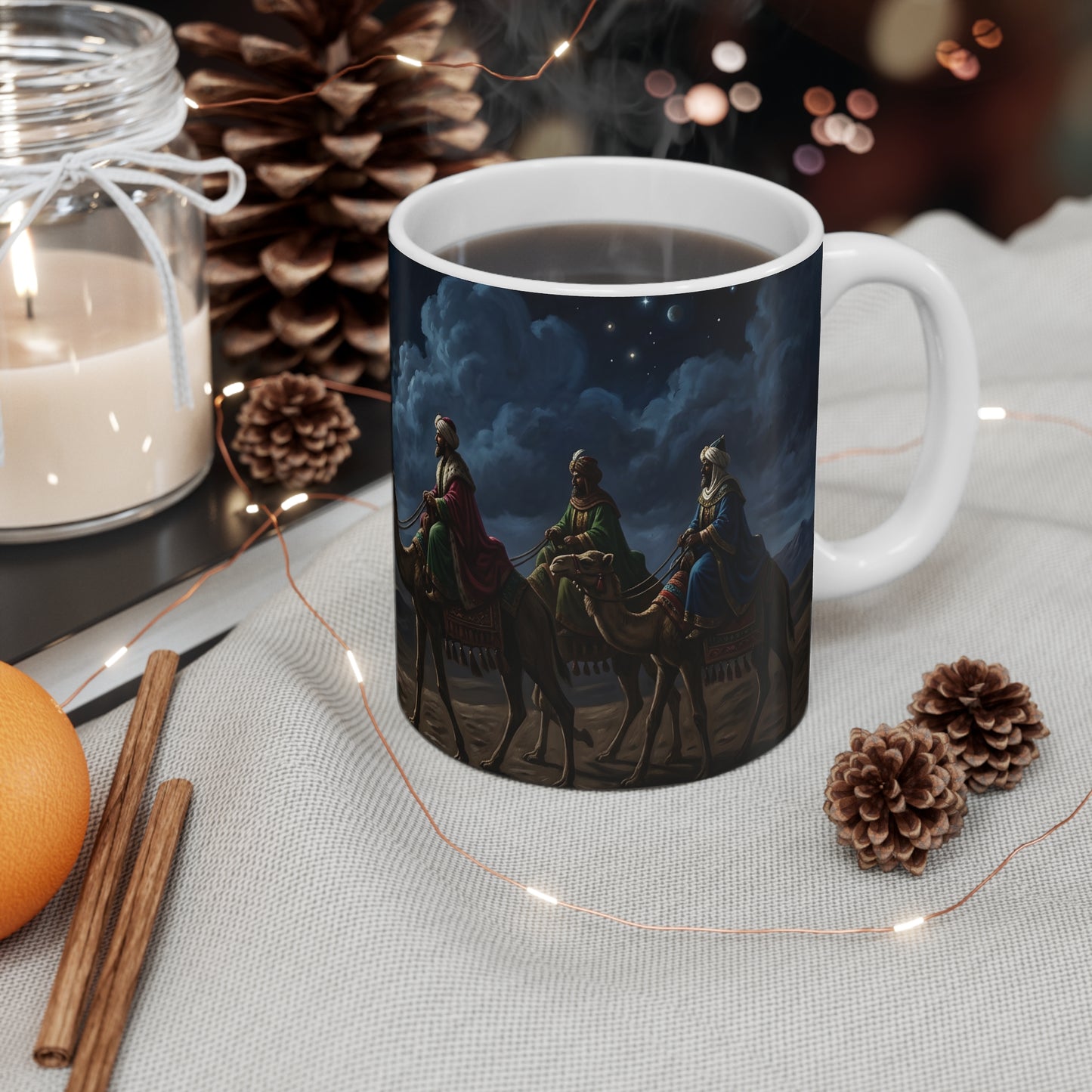 “Journey to Bethlehem - Wise Men Follow the Star” - Coffee Mug