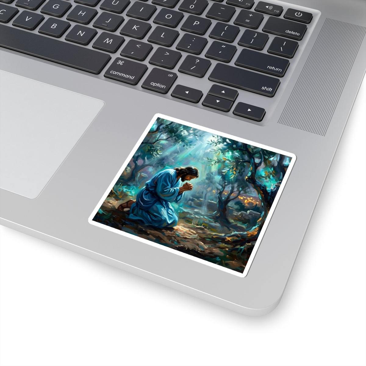 “Thy Will Be Done - Gethsemane Moonlight Prayer” - Sticker