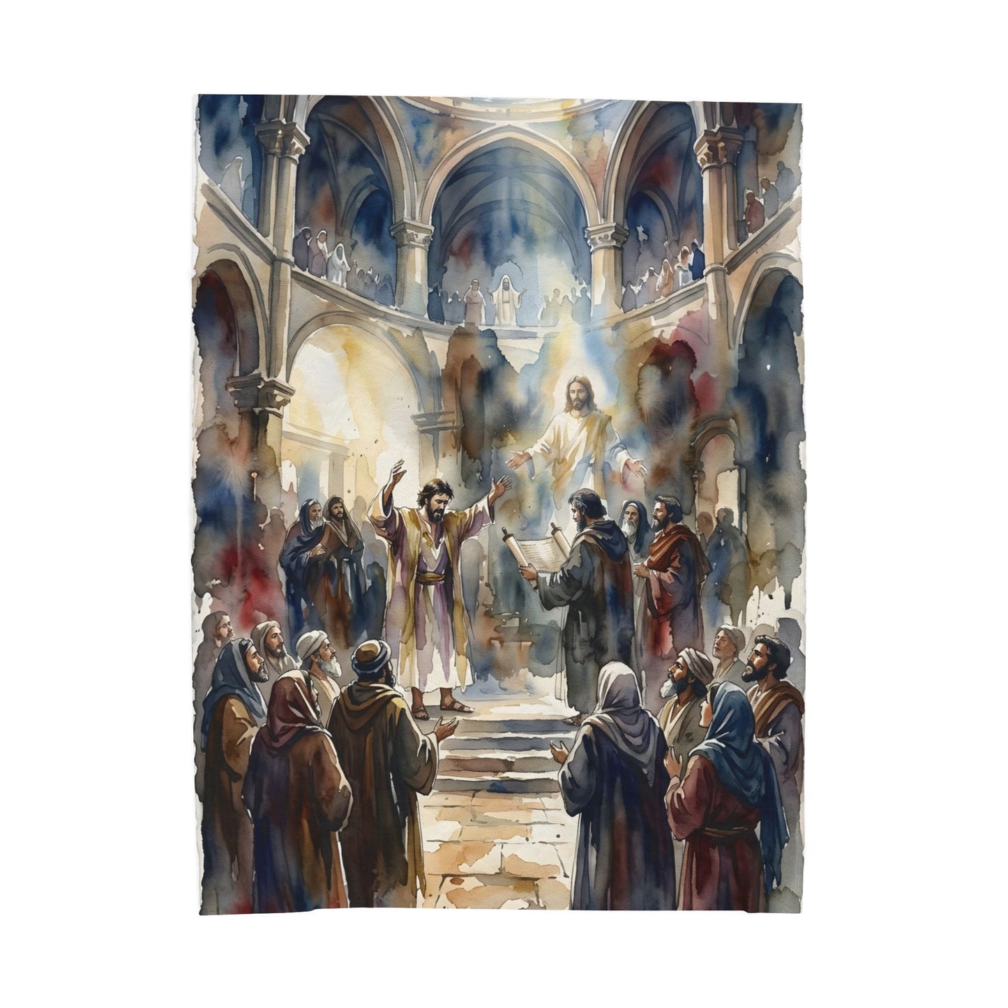 “Hearts Unveiled - Josiah's Repentance” - Plush Blanket