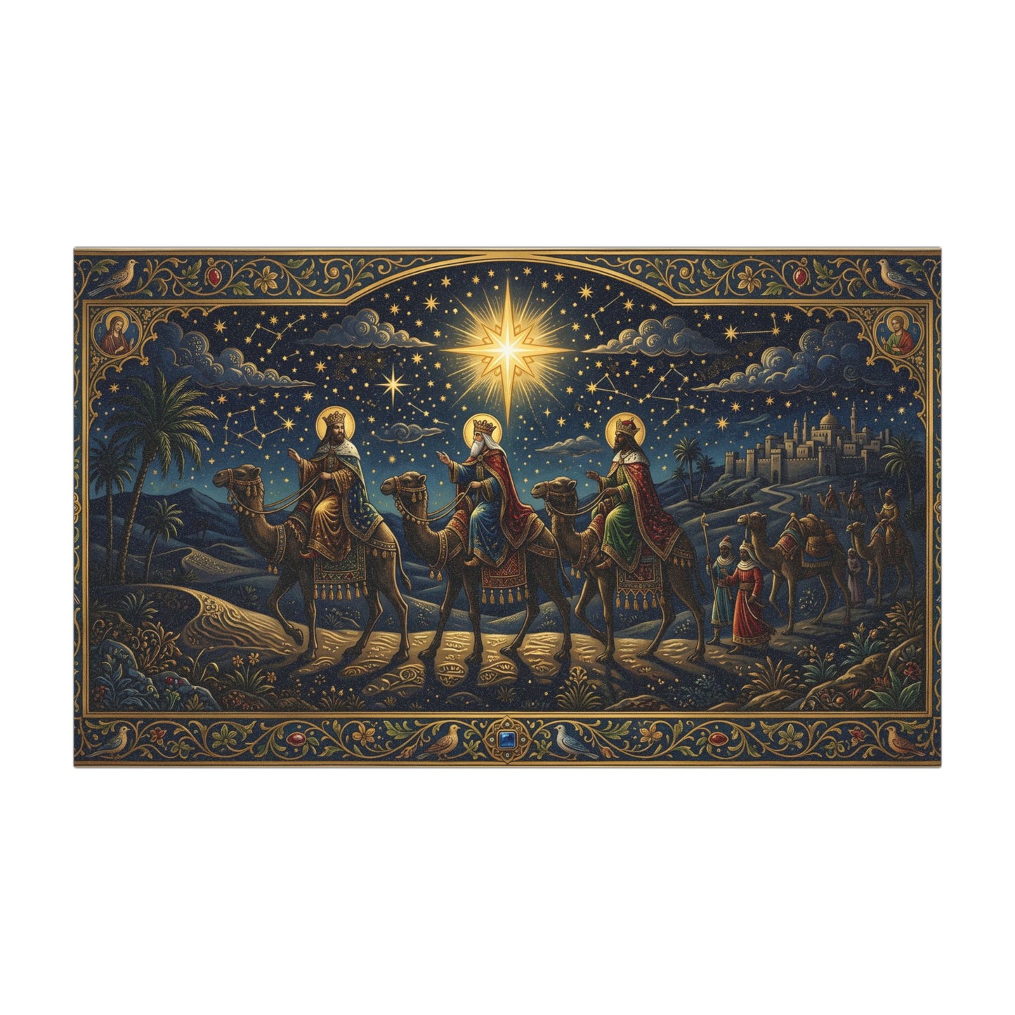 “Star of Wonder - Journey of the Magi” - Car Magnet