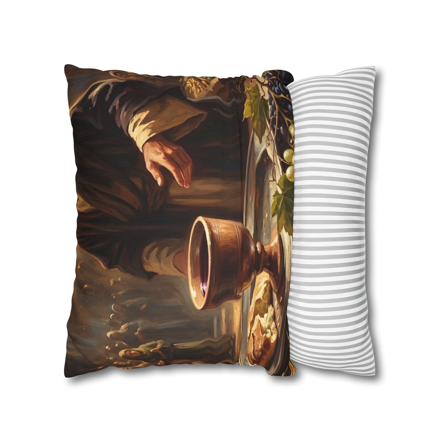 “The Harvest of Faith - Communion Still Life” - Pillowcase