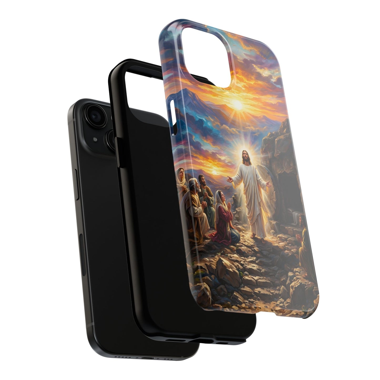 “He Is Risen - The Empty Tomb at Dawn” - Phone Case