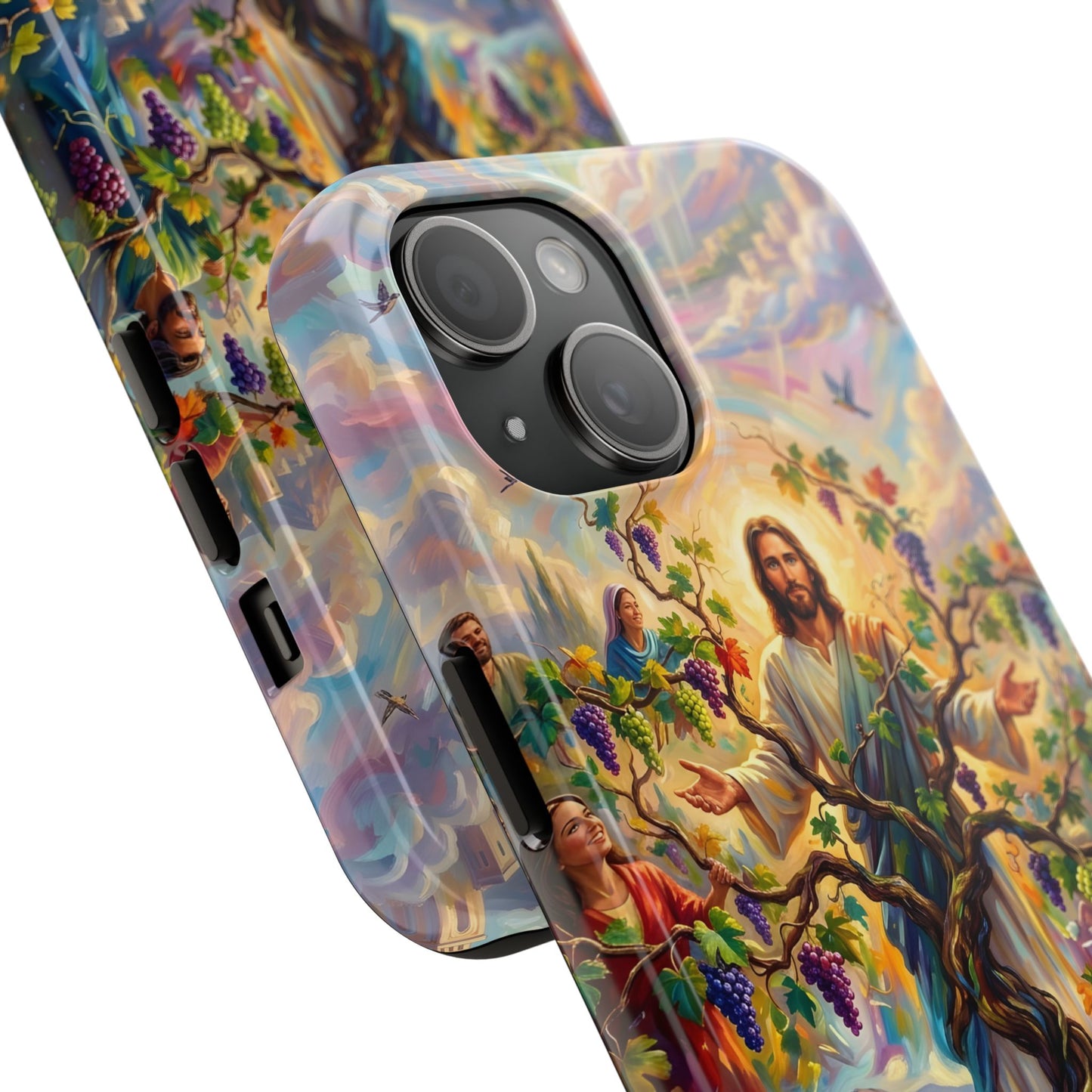 “I Am the True Vine - Abide in My Love” - Phone Case