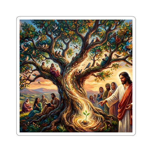 “Mighty Tree - The Kingdom Grows from a Mustard Seed” - Sticker