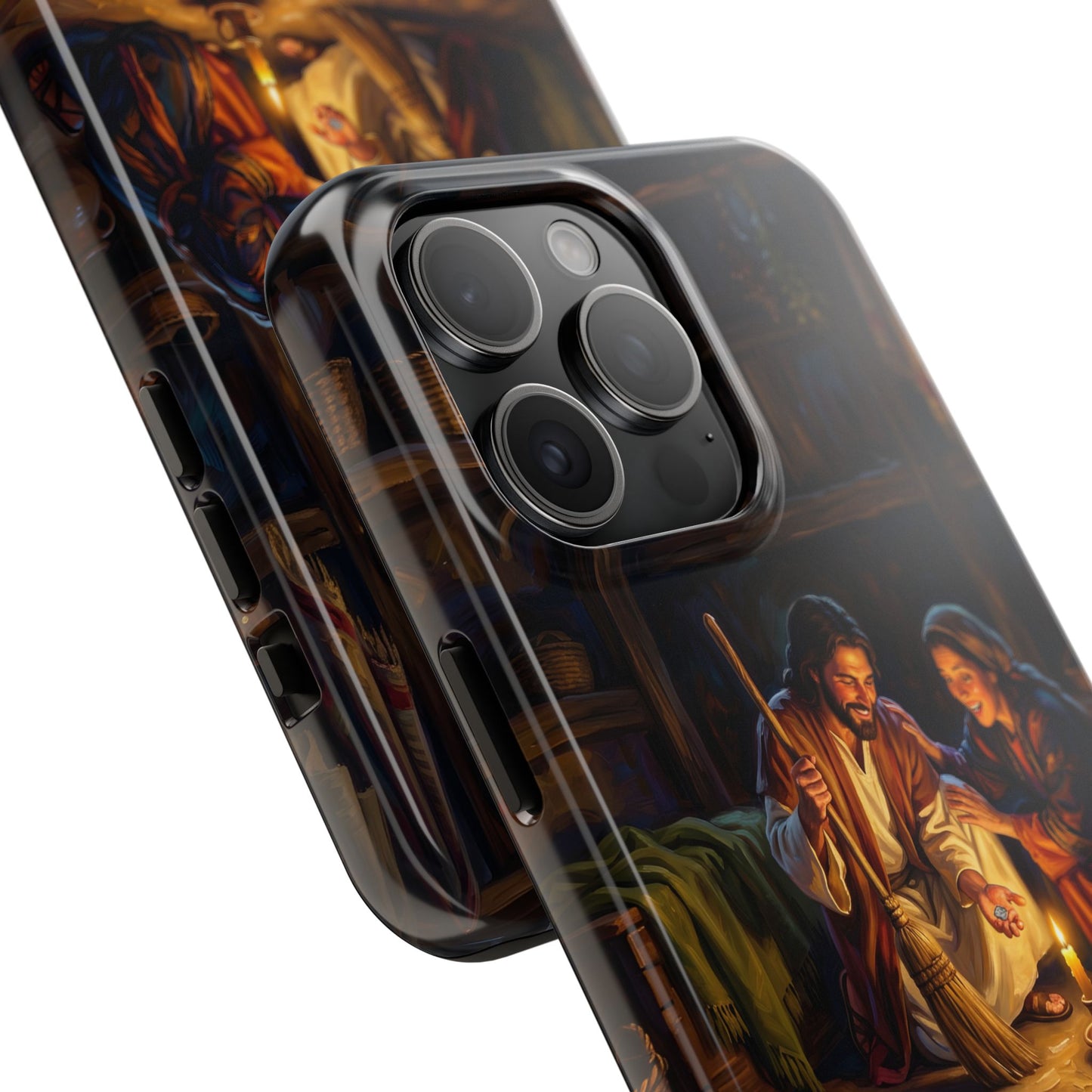 “Lost and Found - The Sweeping Woman of Luke 15” - Phone Case