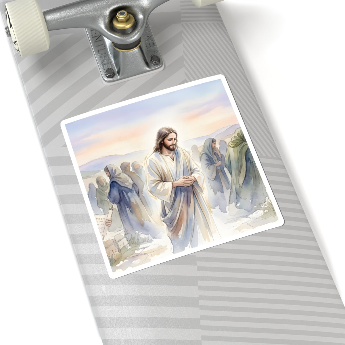 Isaiah prophesying the suffering servant - Sticker