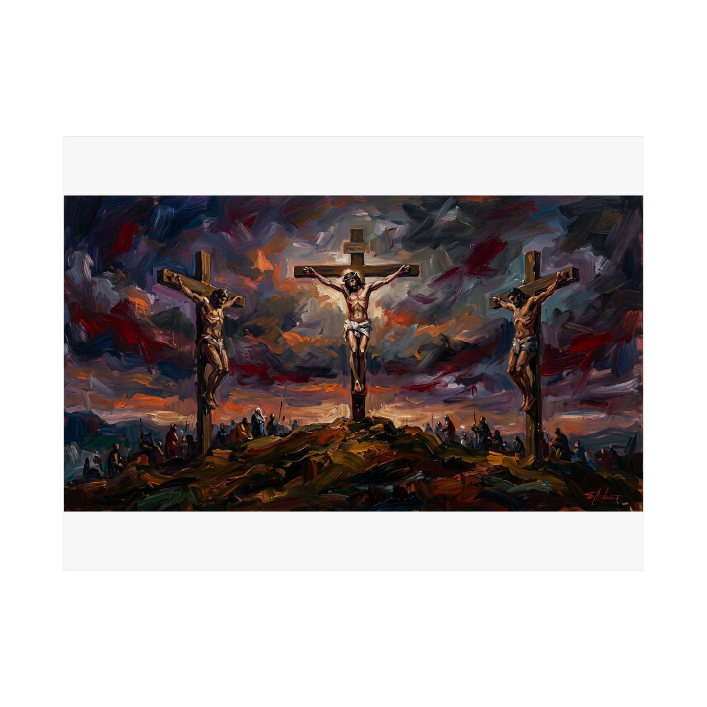 “Darkness at Noon - The Crucifixion of Christ” - Poster