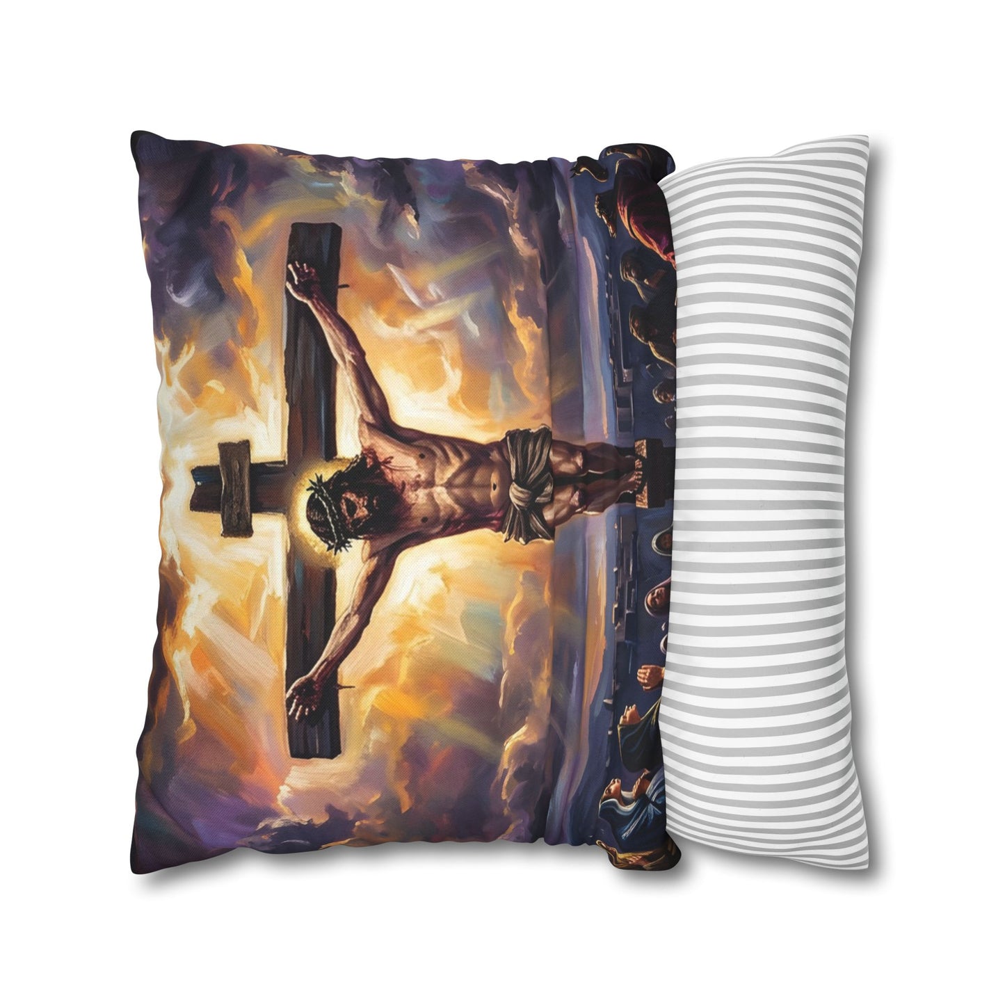 “It Is Finished - The Crucifixion at Calvary” - Pillowcase