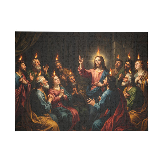 “Tongues of Fire - The Pentecost Outpouring” - Jigsaw Puzzle