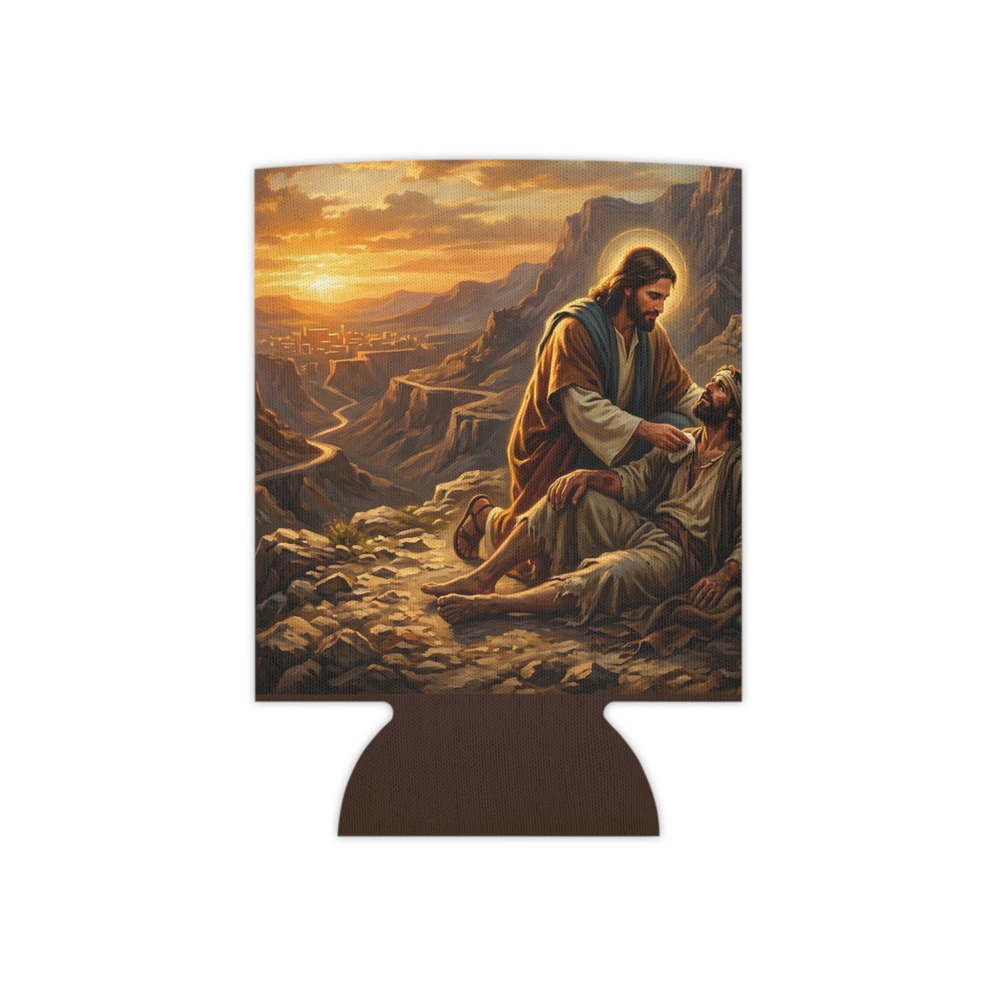 “The Good Samaritan - Compassion on the Jericho Road” - Can Cooler