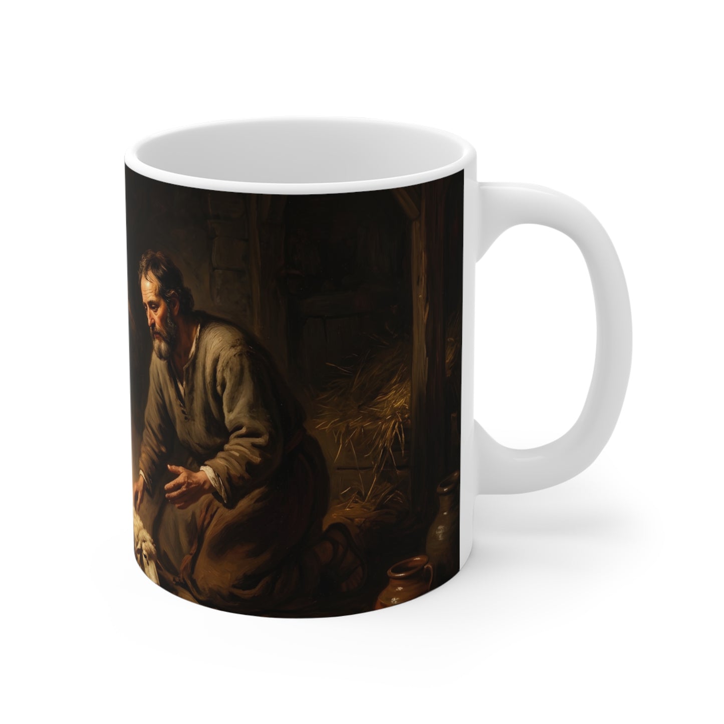 “Gideon's Fleece - Seeking Confirmation from God” - Coffee Mug