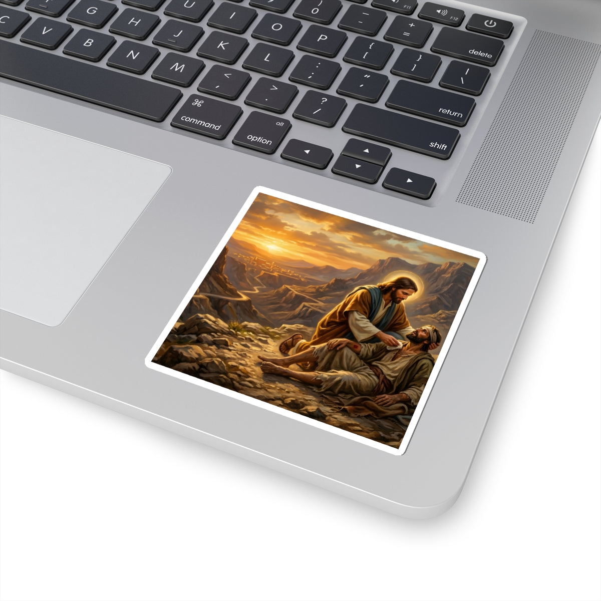“The Good Samaritan - Compassion on the Jericho Road” - Sticker
