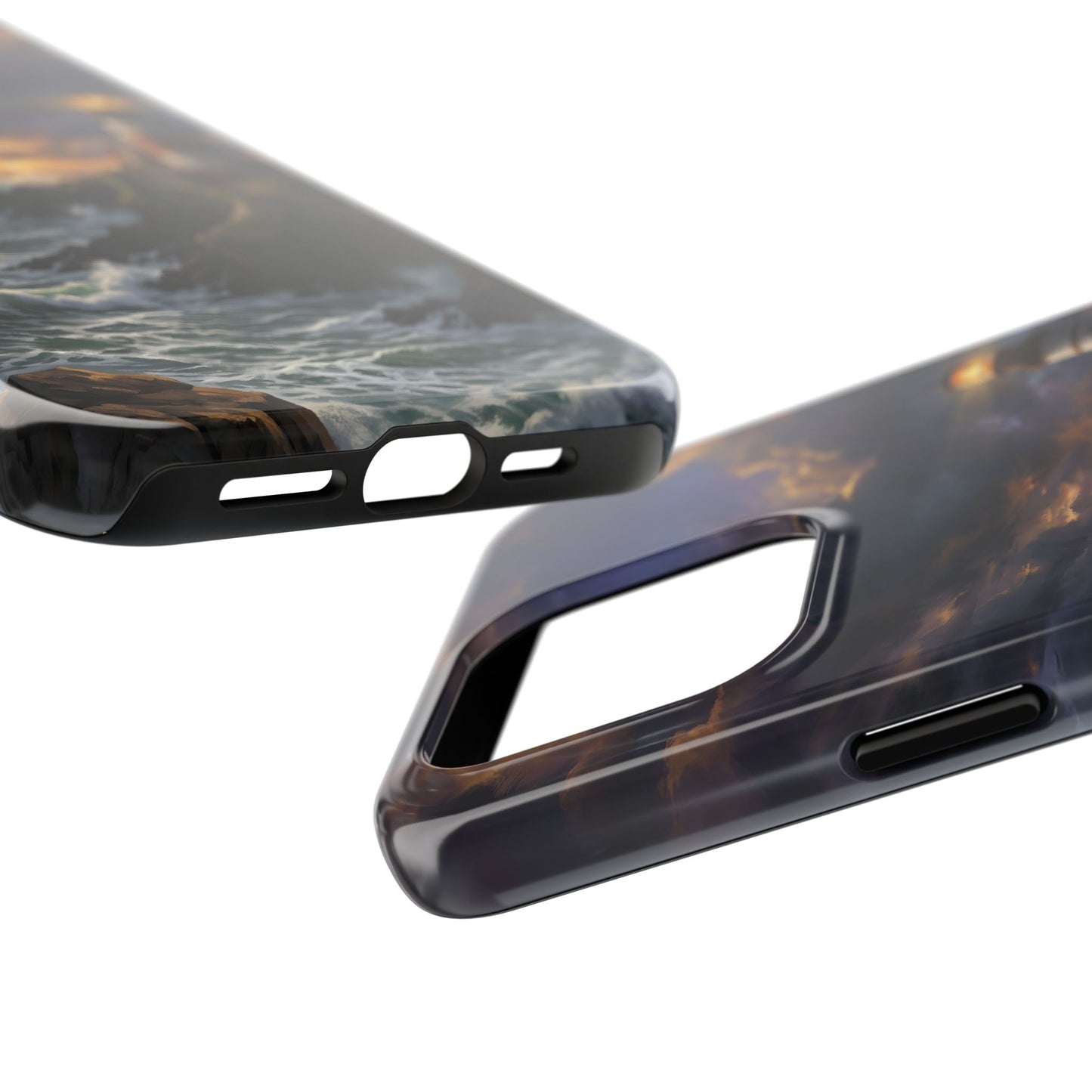 “Steadfast Hope - Lighthouse in the Storm” - Phone Case