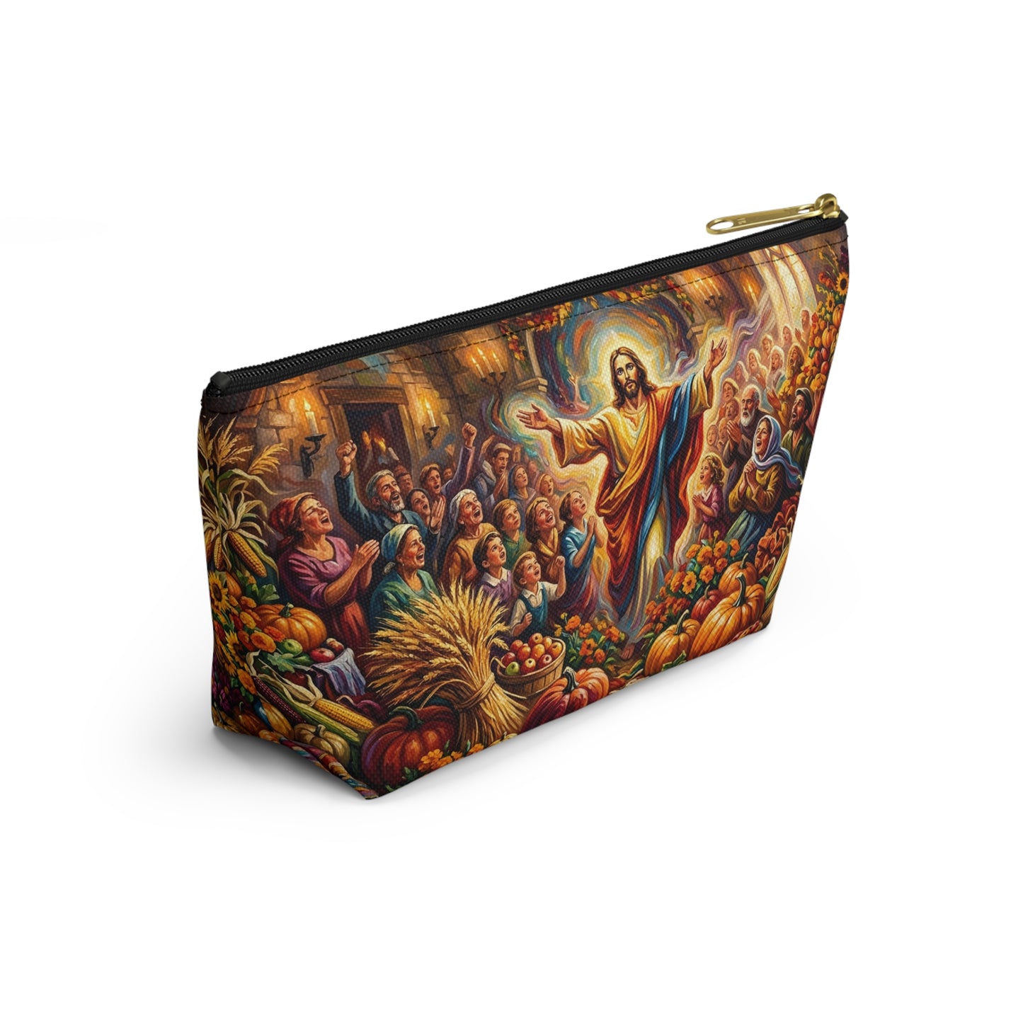 “Bountiful Blessings - A Harvest of Thanksgiving” - Accessory Pouch