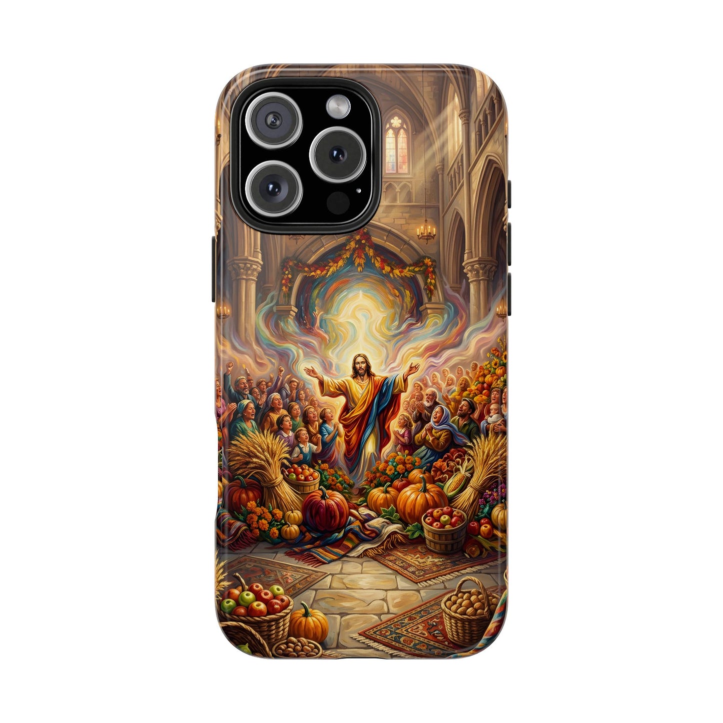 “Bountiful Blessings - A Harvest of Thanksgiving” - Phone Case