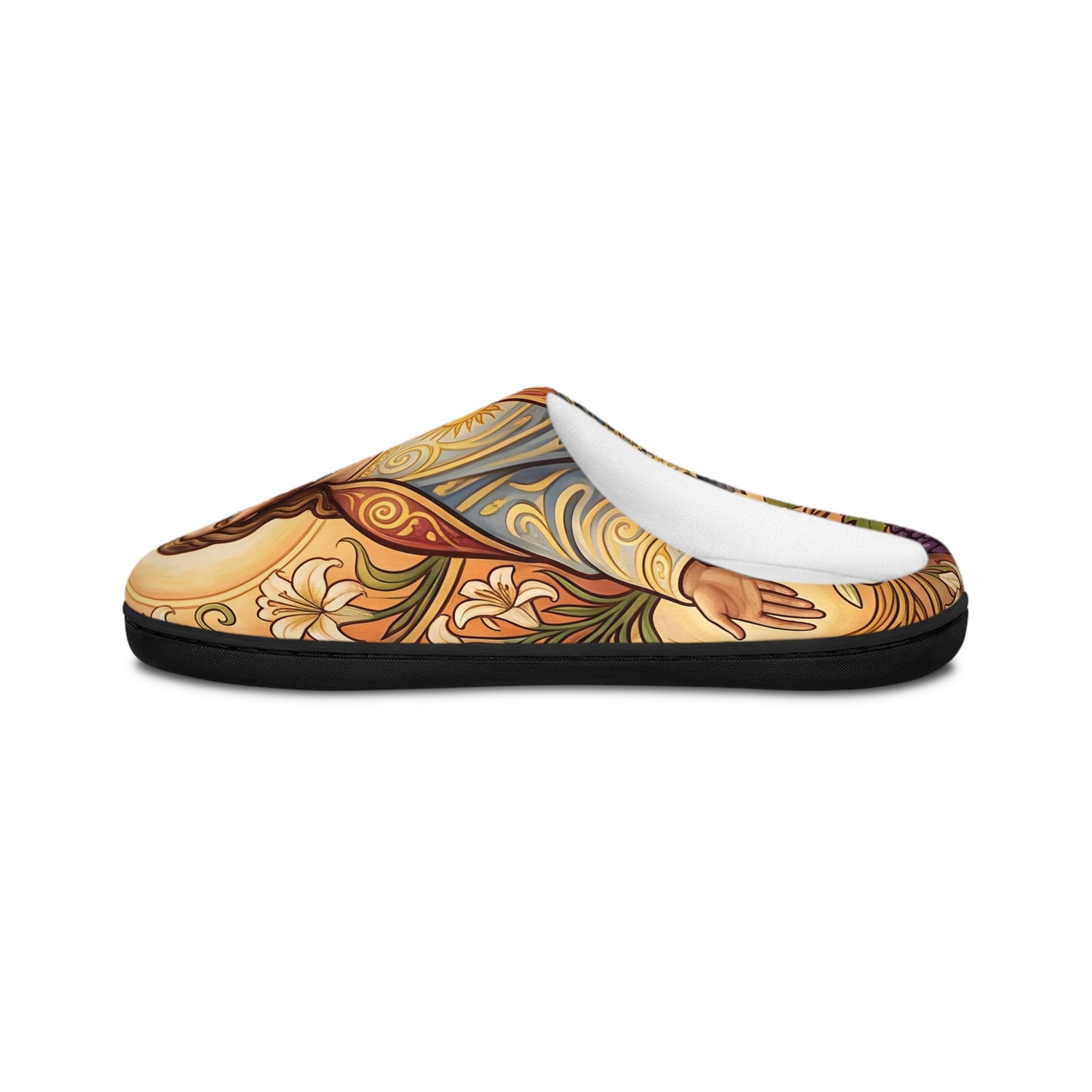 “New Mercies Every Morning - Golden Dawn of Hope” - Indoor Slippers