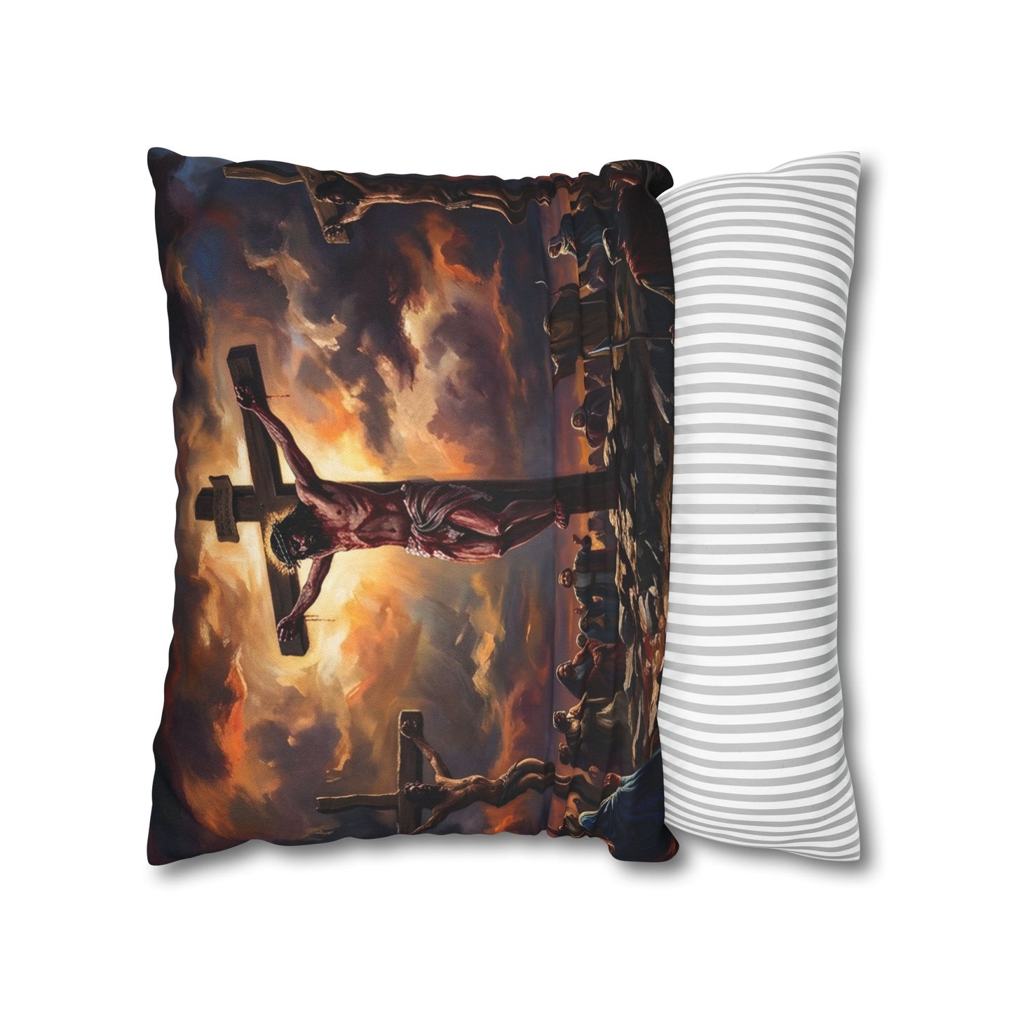 “It Is Finished - The Crucifixion at Calvary” - Pillowcase