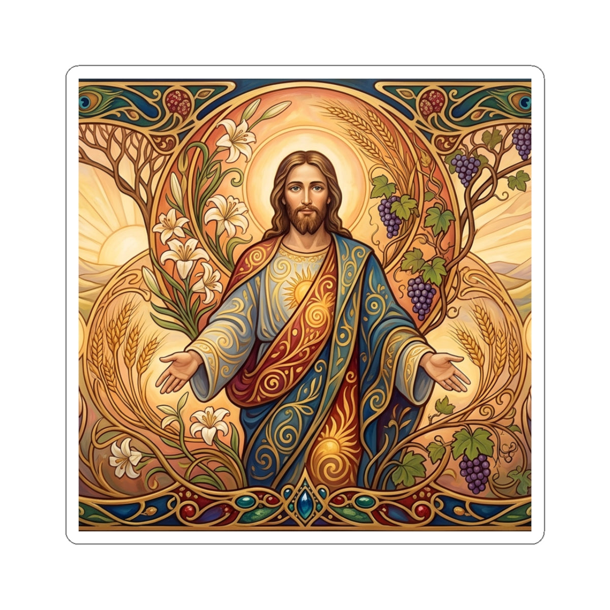 “New Mercies Every Morning - Golden Dawn of Hope” - Sticker