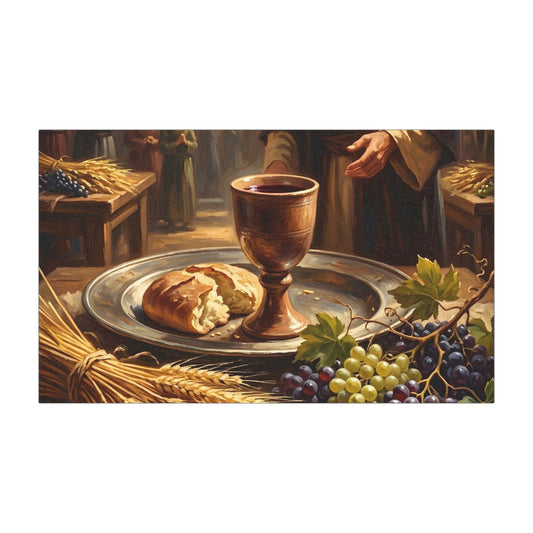 “The Harvest of Faith - Communion Still Life” - Car Magnet