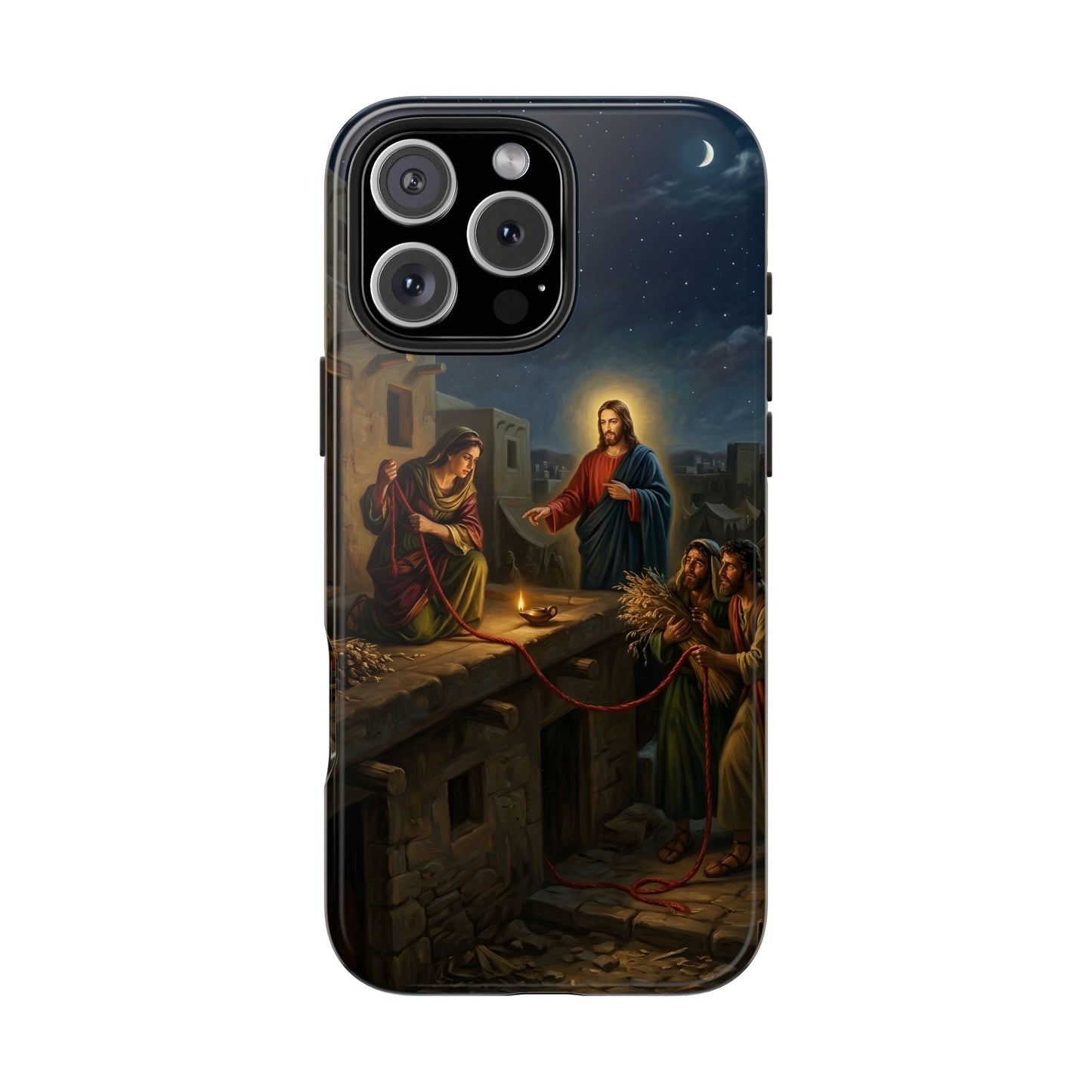 “Scarlet Cord - Rahab and the Spies” - Phone Case