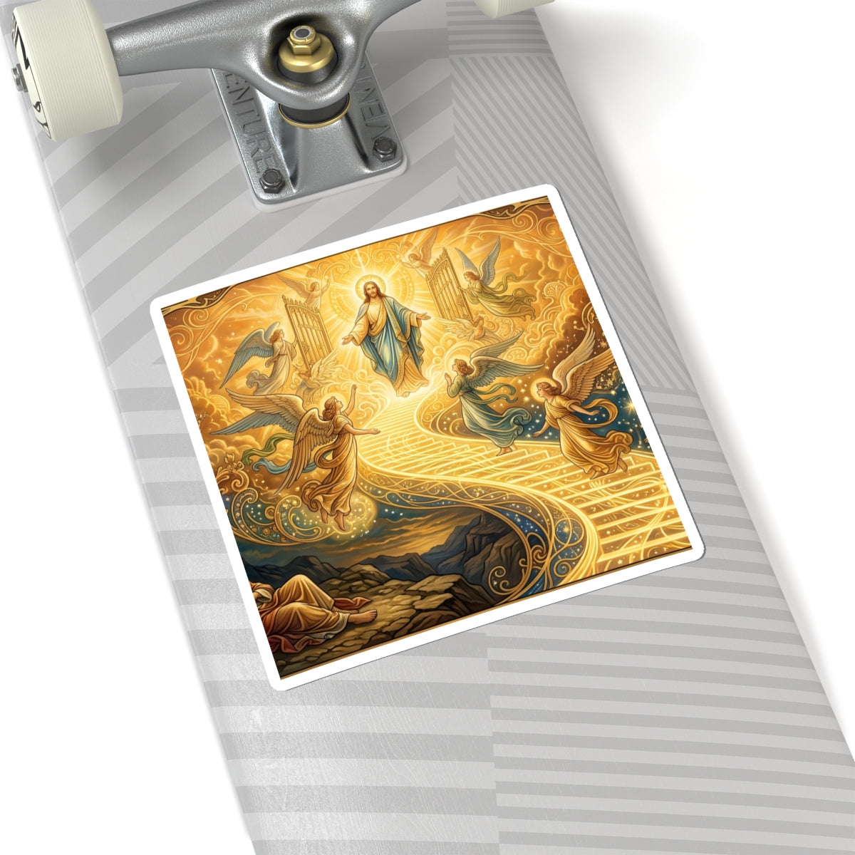 “Jacob's Ladder - Angels Ascending and Descending” - Sticker