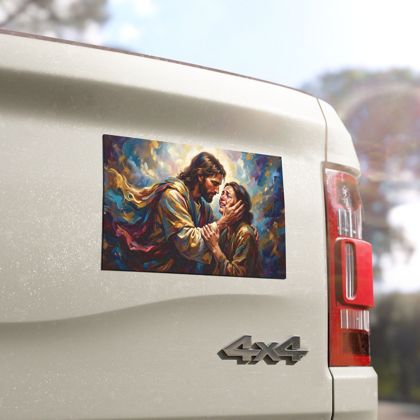 “No More Tears - God's Eternal Comfort” - Car Magnet