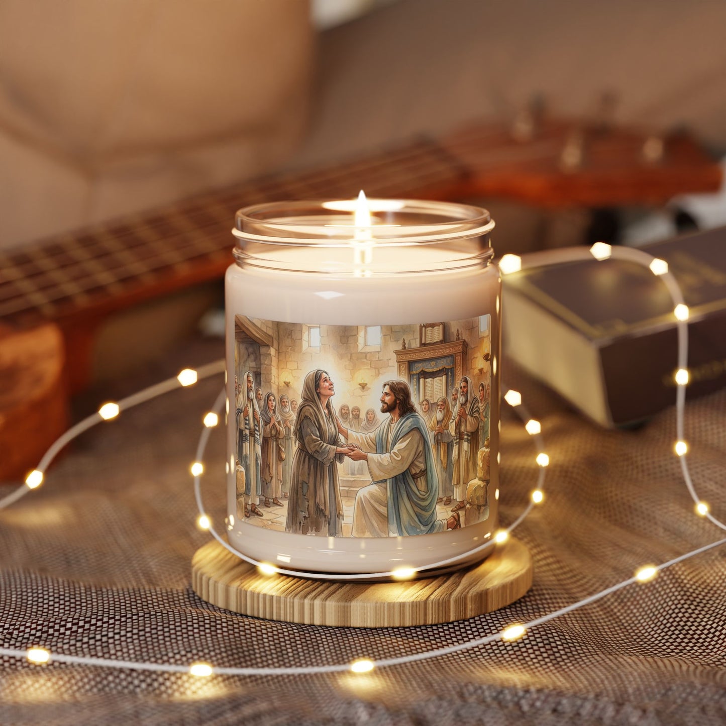 “Released - Jesus Heals the Bent Woman” - Scented Candle