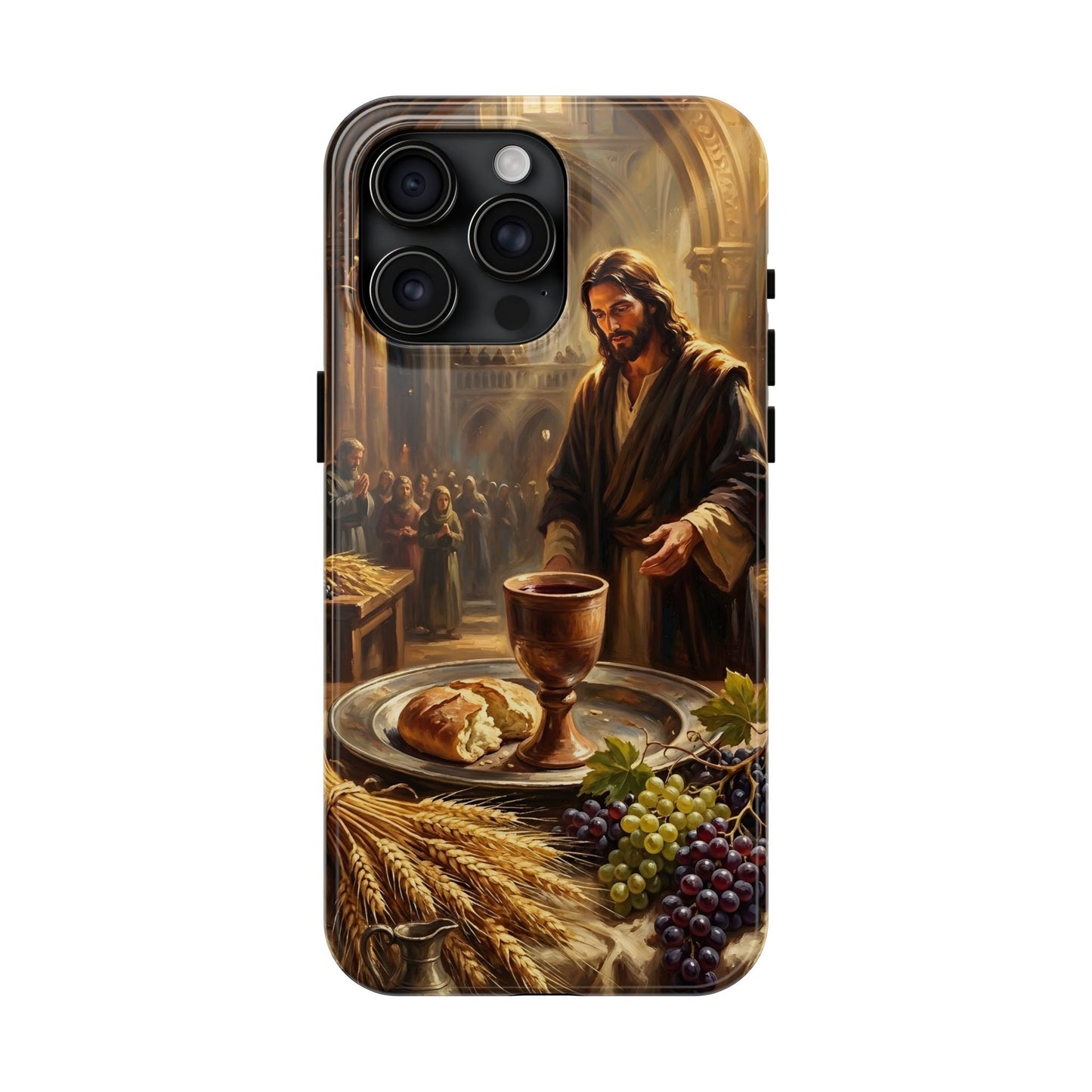 “The Harvest of Faith - Communion Still Life” - Phone Case