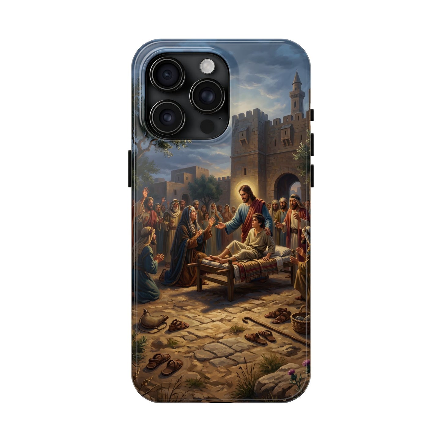 “Arise, Young Man - Resurrection at Nain” - Phone Case