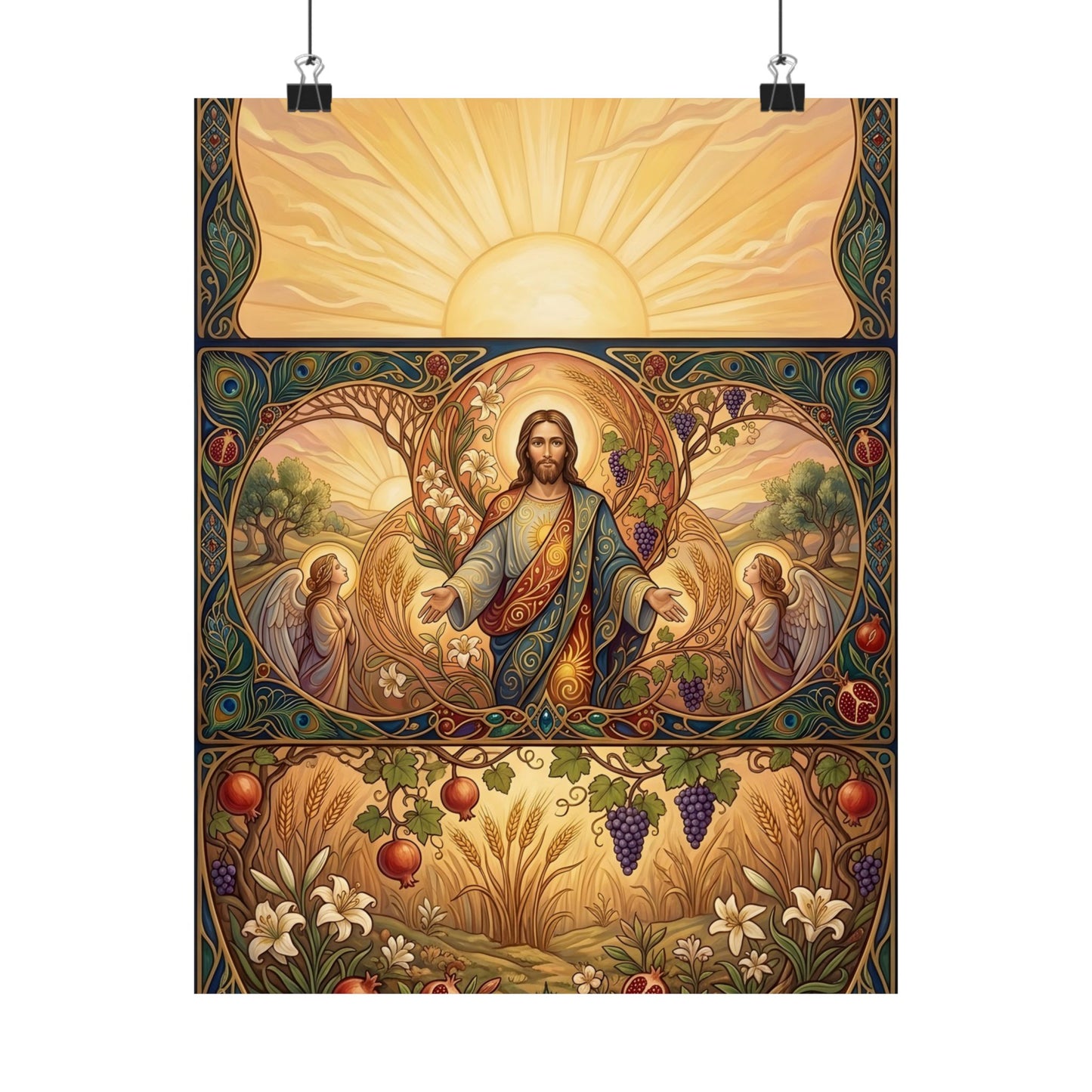 “New Mercies Every Morning - Golden Dawn of Hope” - Poster