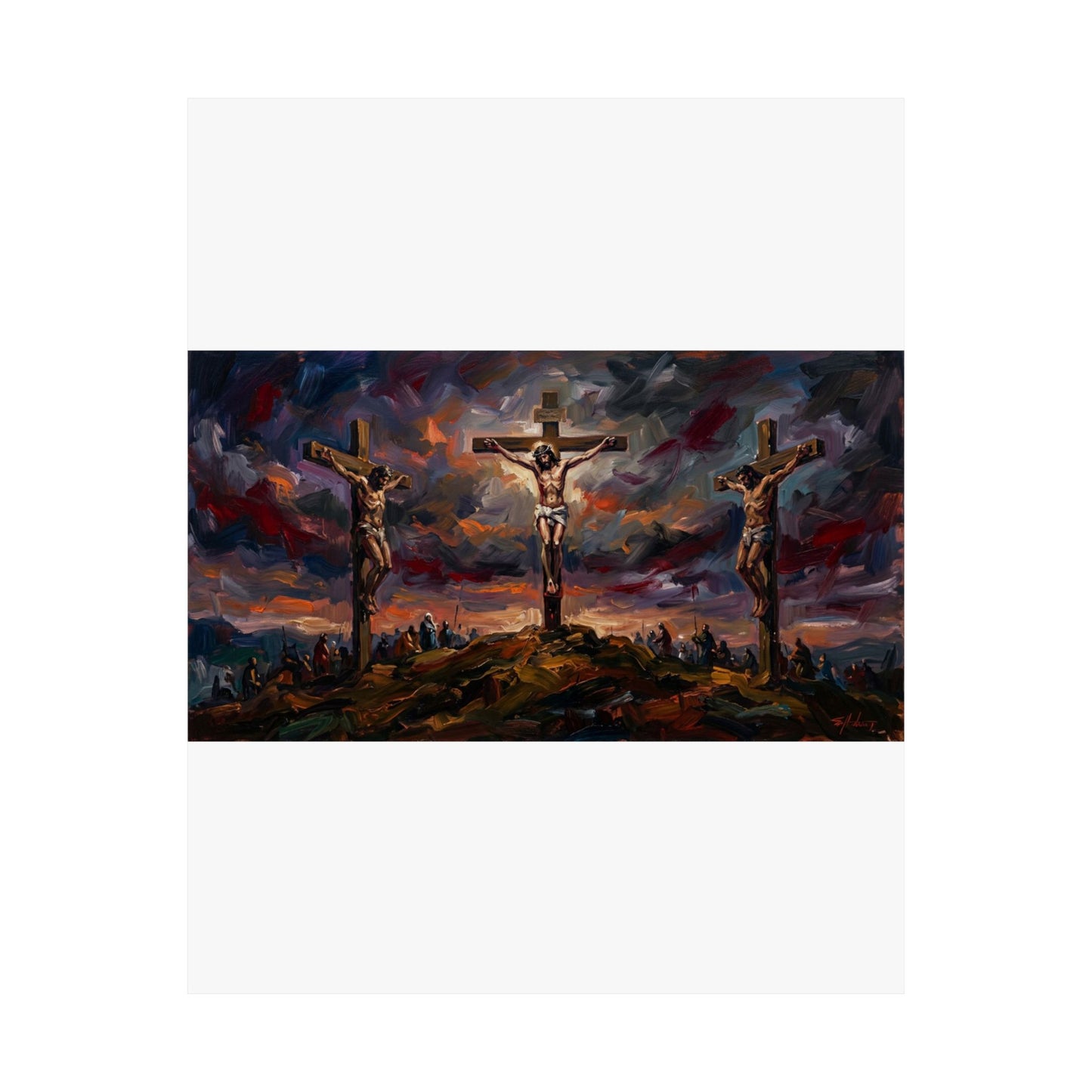 “Darkness at Noon - The Crucifixion of Christ” - Poster