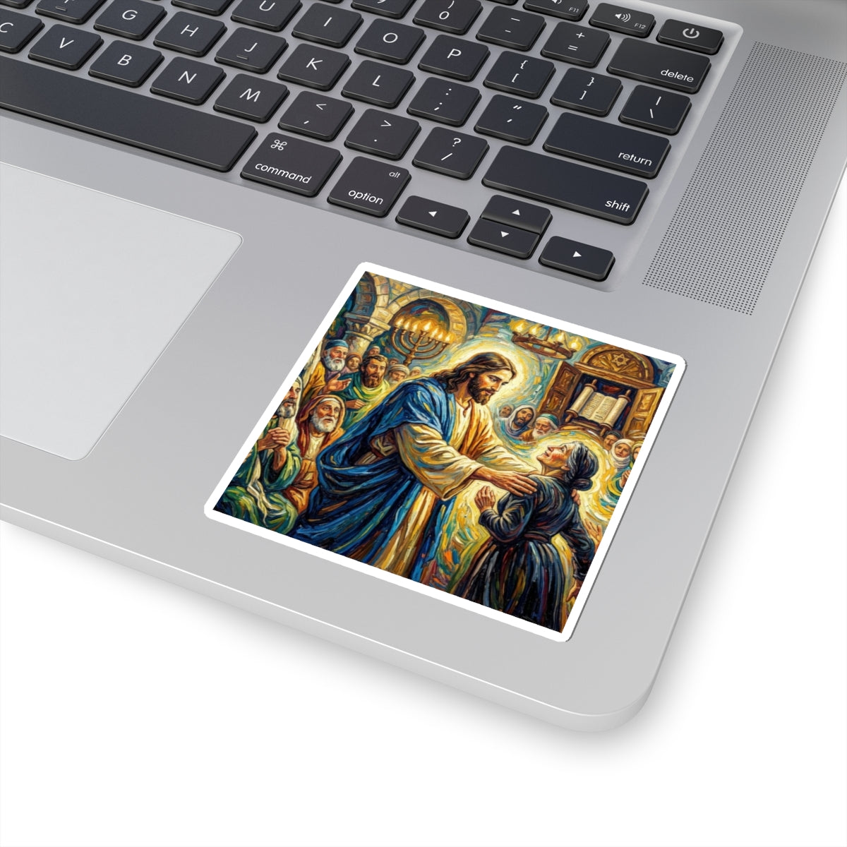 “He Is Loosed - Freedom from 18 Years of Suffering” - Sticker