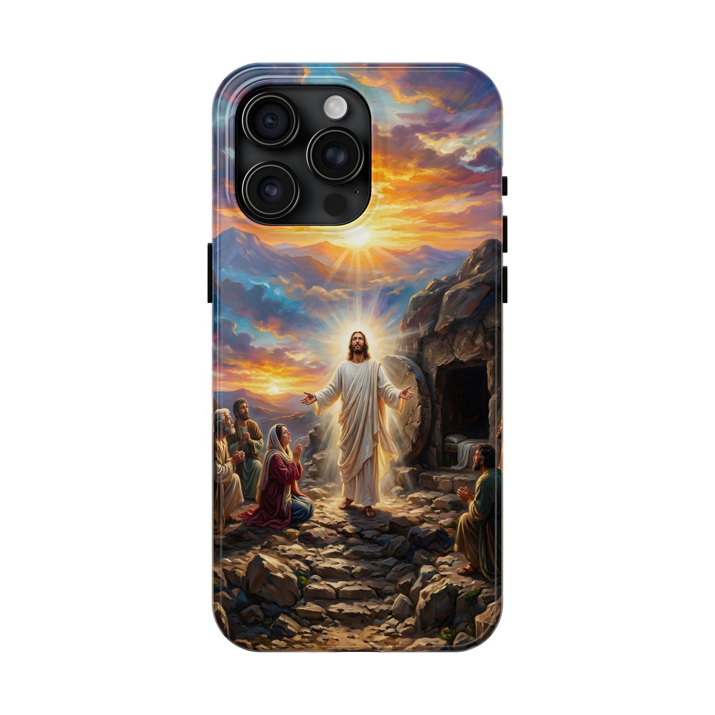 “He Is Risen - The Empty Tomb at Dawn” - Phone Case