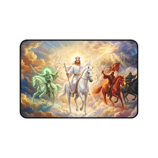 “Behold, A Pale Horse - The Four Horsemen” - Desk Mat