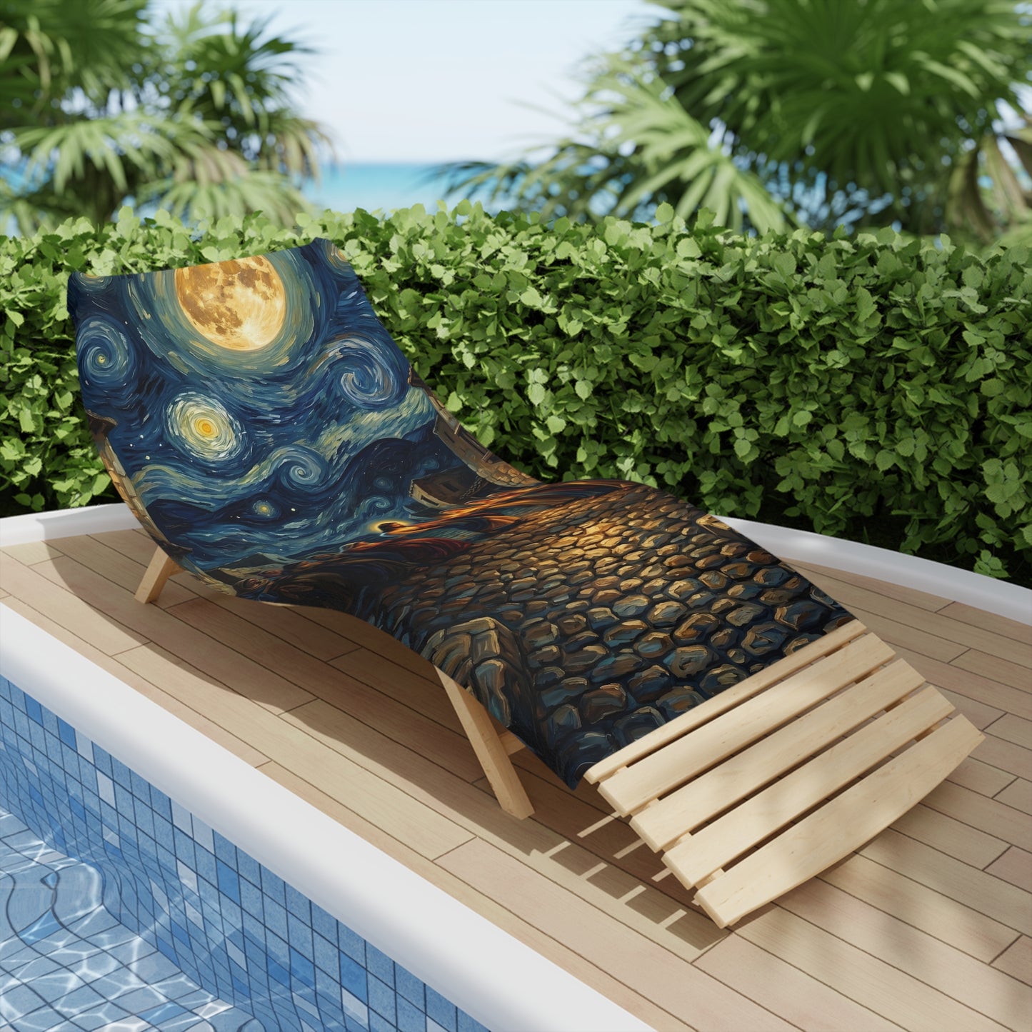 “Be Ready - Ten Virgins in Midnight Darkness” - Beach Towel