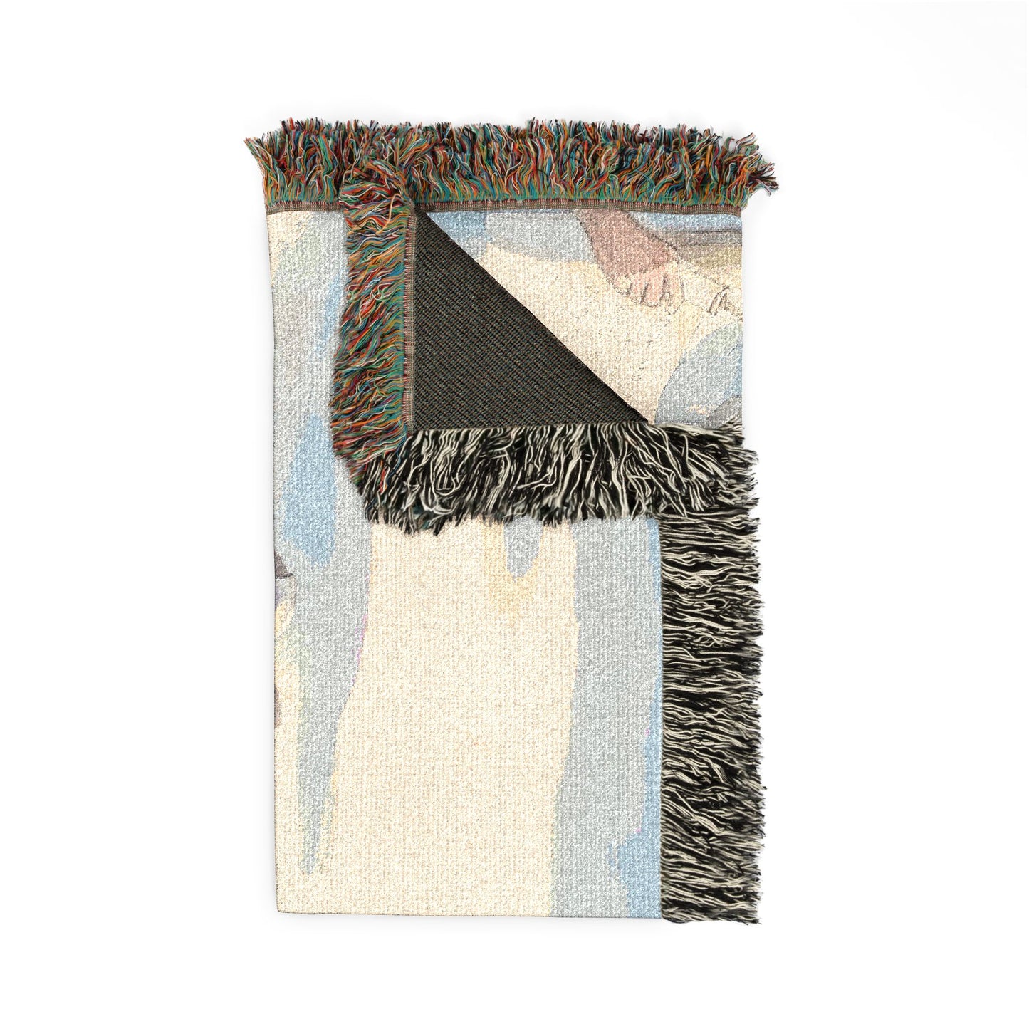 Isaiah prophesying the suffering servant - Woven Blanket
