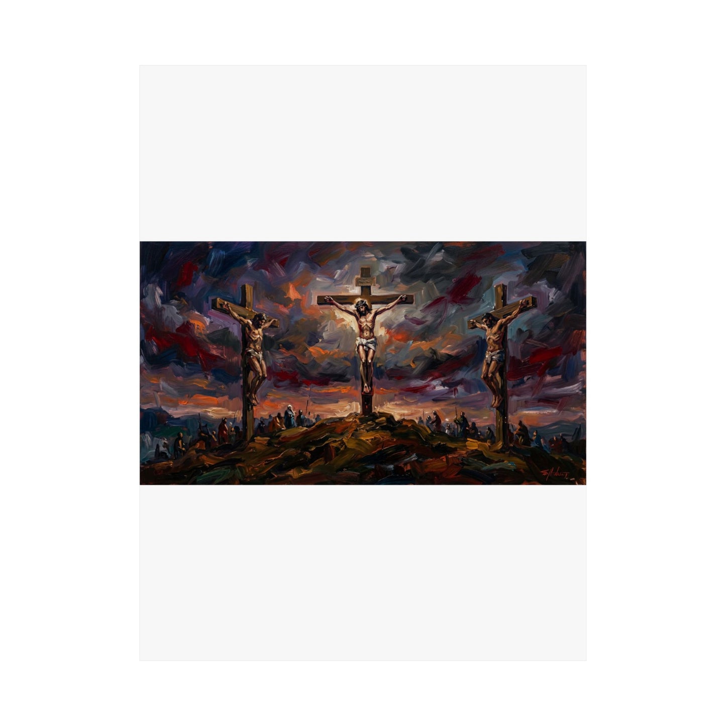 “Darkness at Noon - The Crucifixion of Christ” - Poster