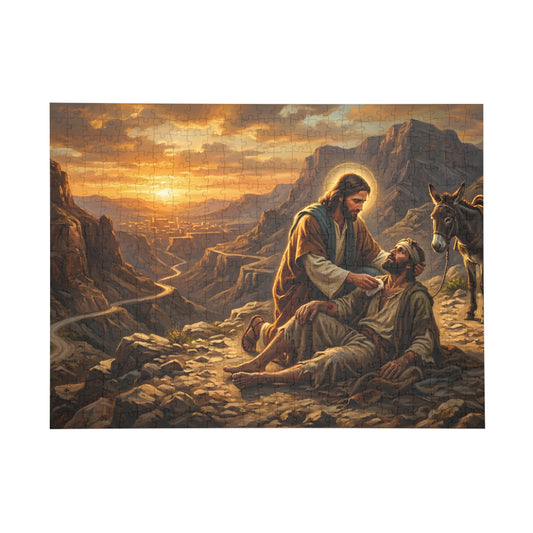 “The Good Samaritan - Compassion on the Jericho Road” - Jigsaw Puzzle