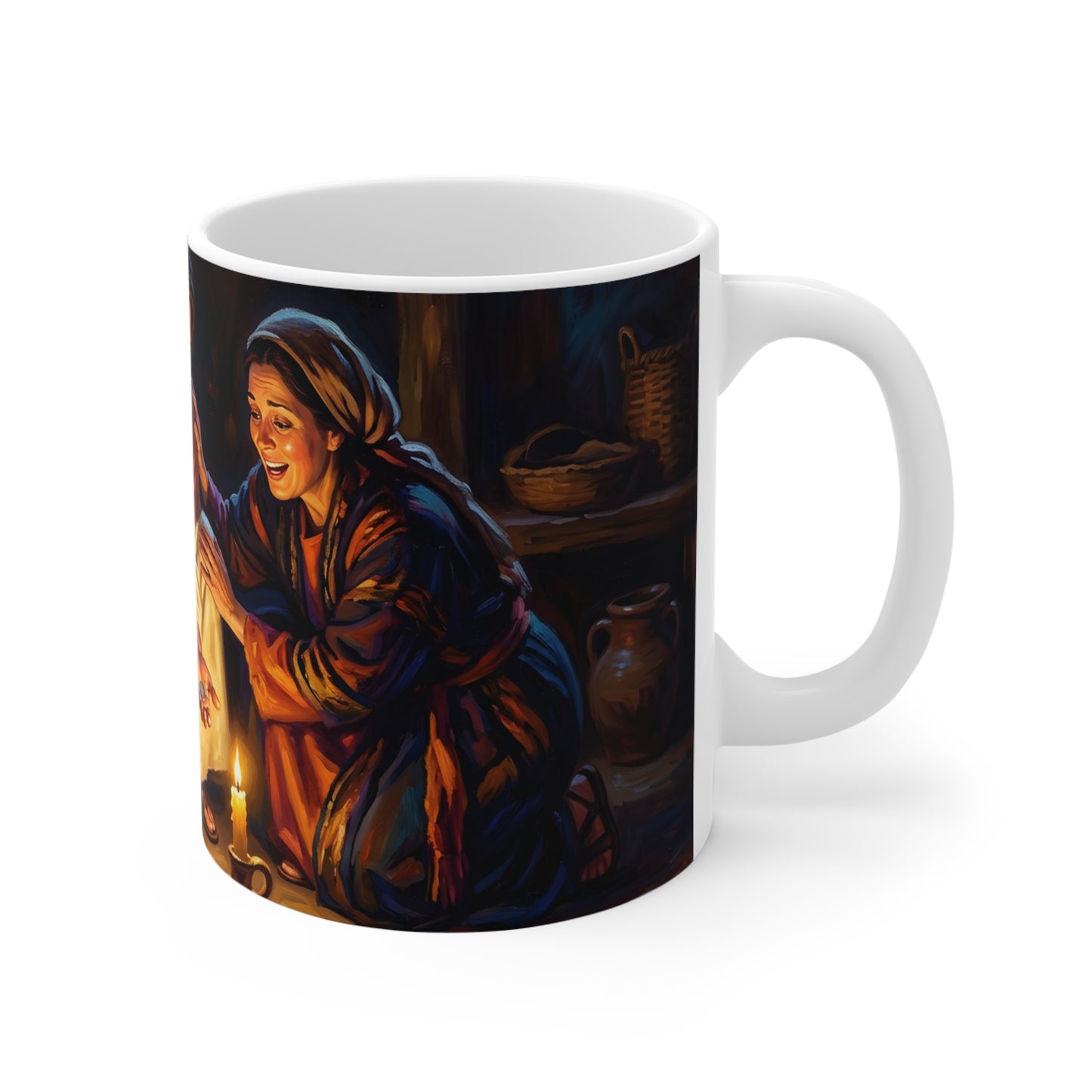 “Lost and Found - The Sweeping Woman of Luke 15” - Coffee Mug