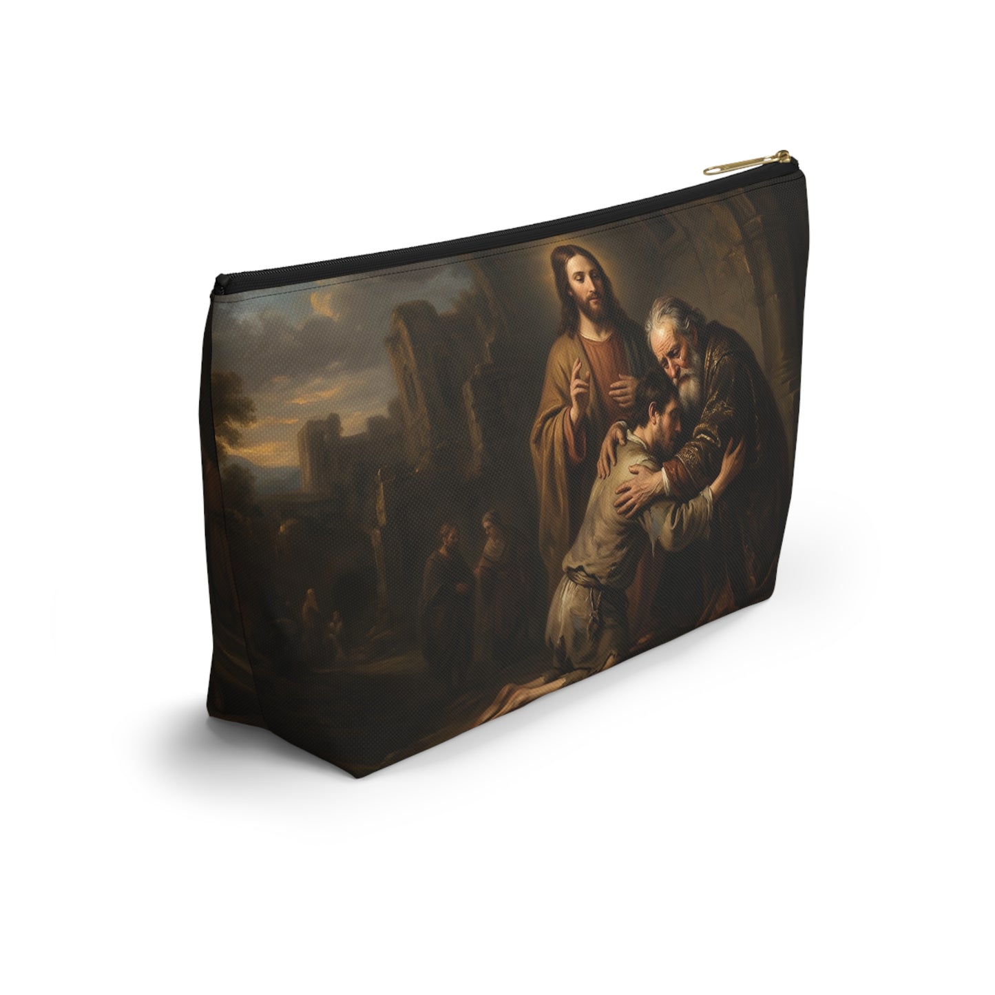 The prodigal son running toward his father - Accessory Pouch