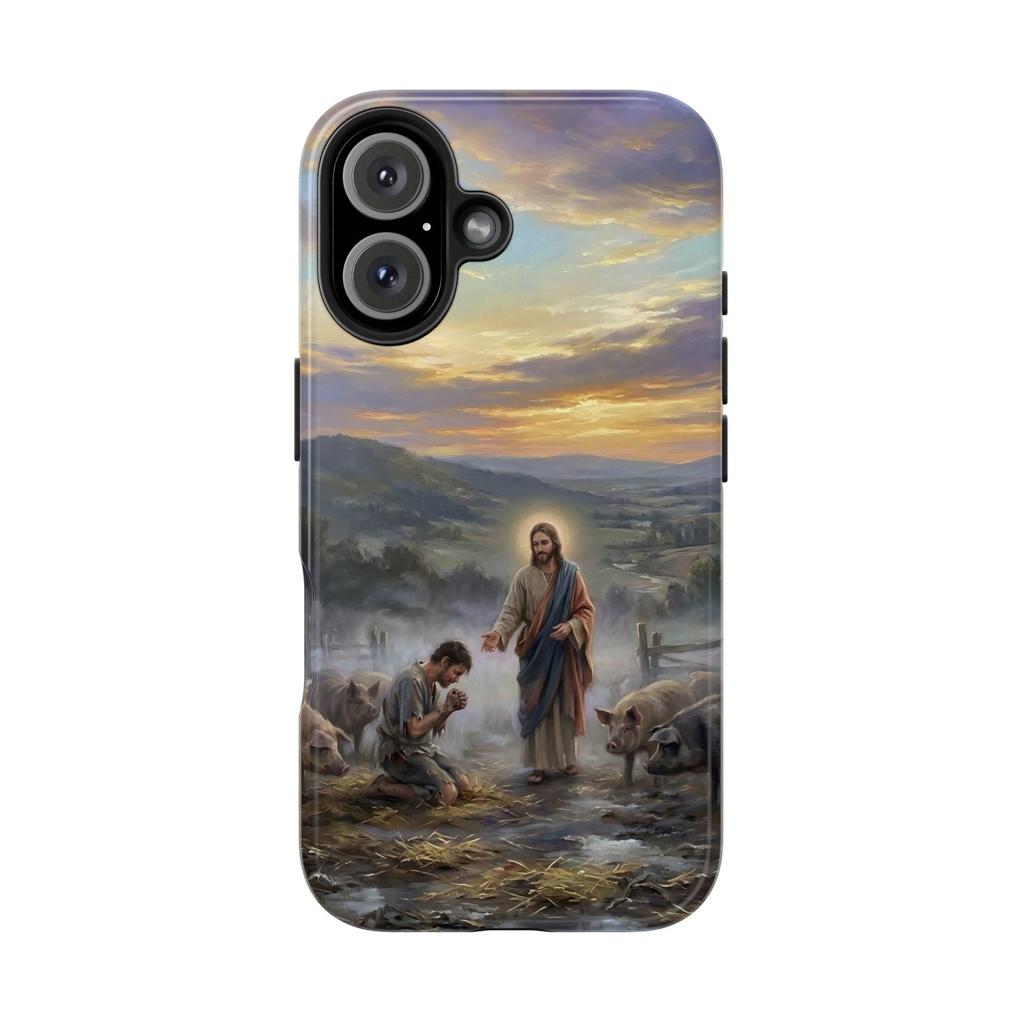 “Turning Point - The Prodigal Son's Repentance” - Phone Case