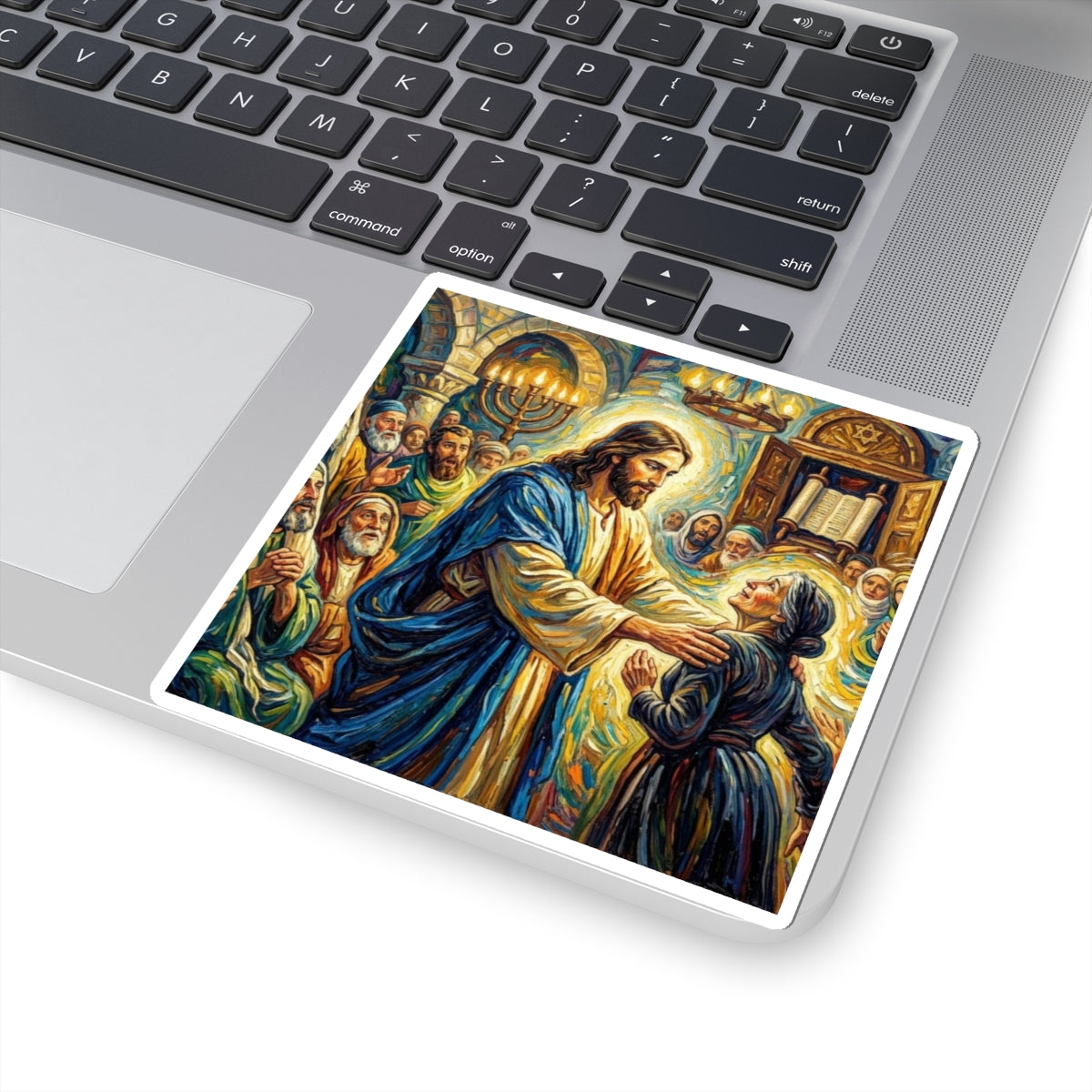 “He Is Loosed - Freedom from 18 Years of Suffering” - Sticker