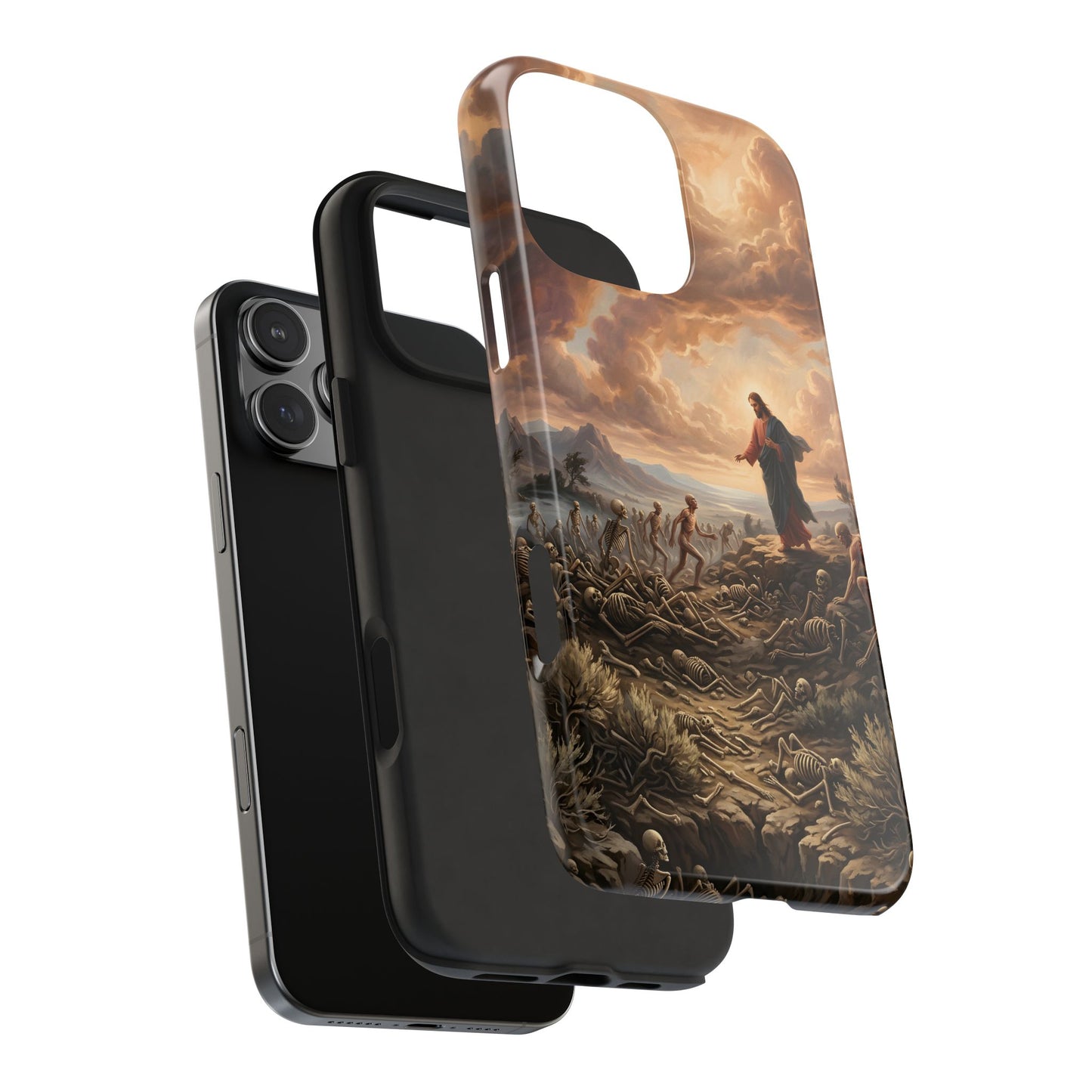 “Valley of Dry Bones - Ezekiel 37 Resurrection” - Phone Case