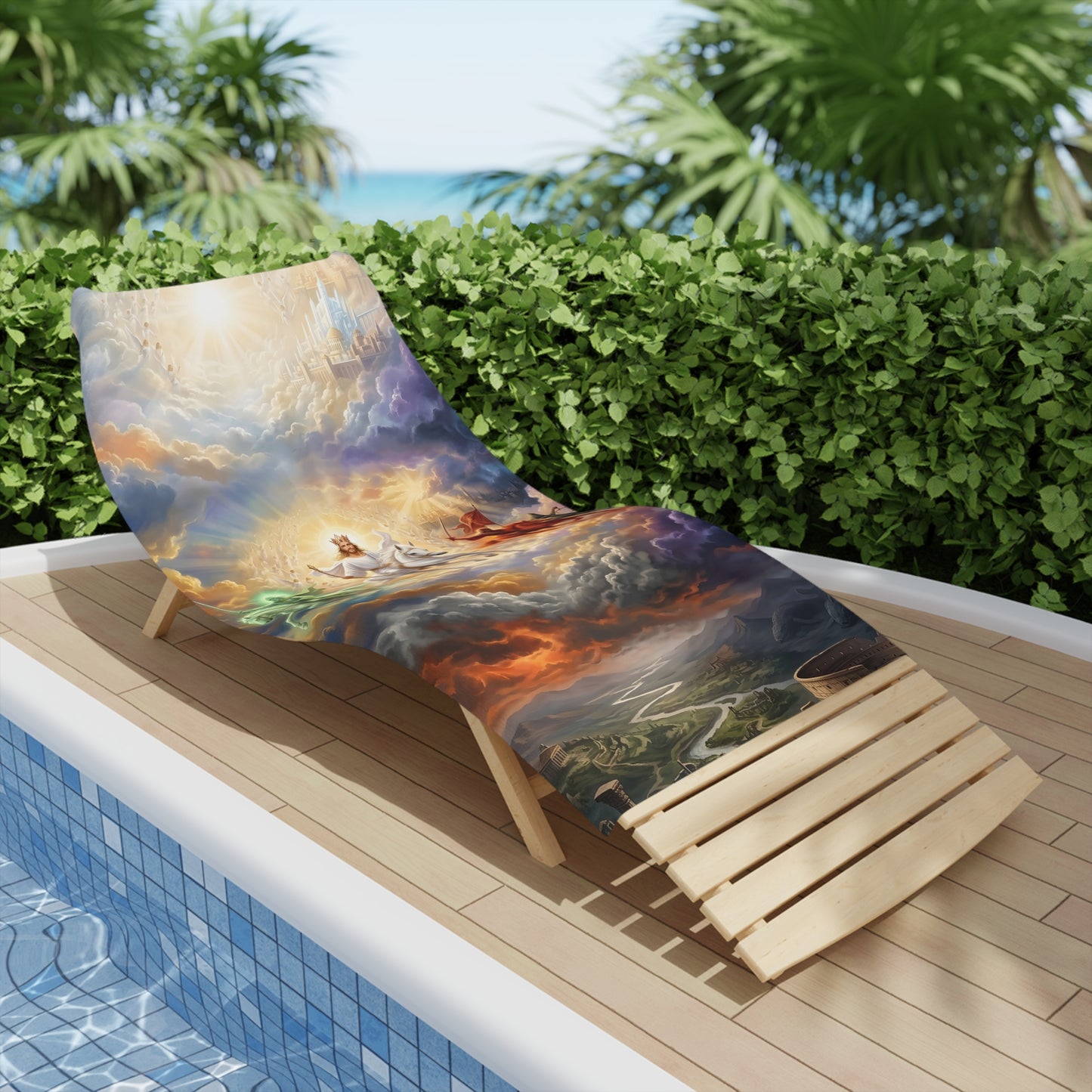 “Behold, A Pale Horse - The Four Horsemen” - Beach Towel