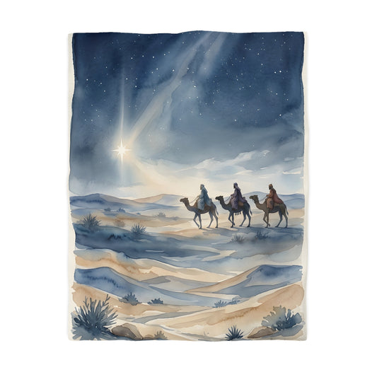 “Star of Wonder - Journey of the Magi” - Duvet Cover