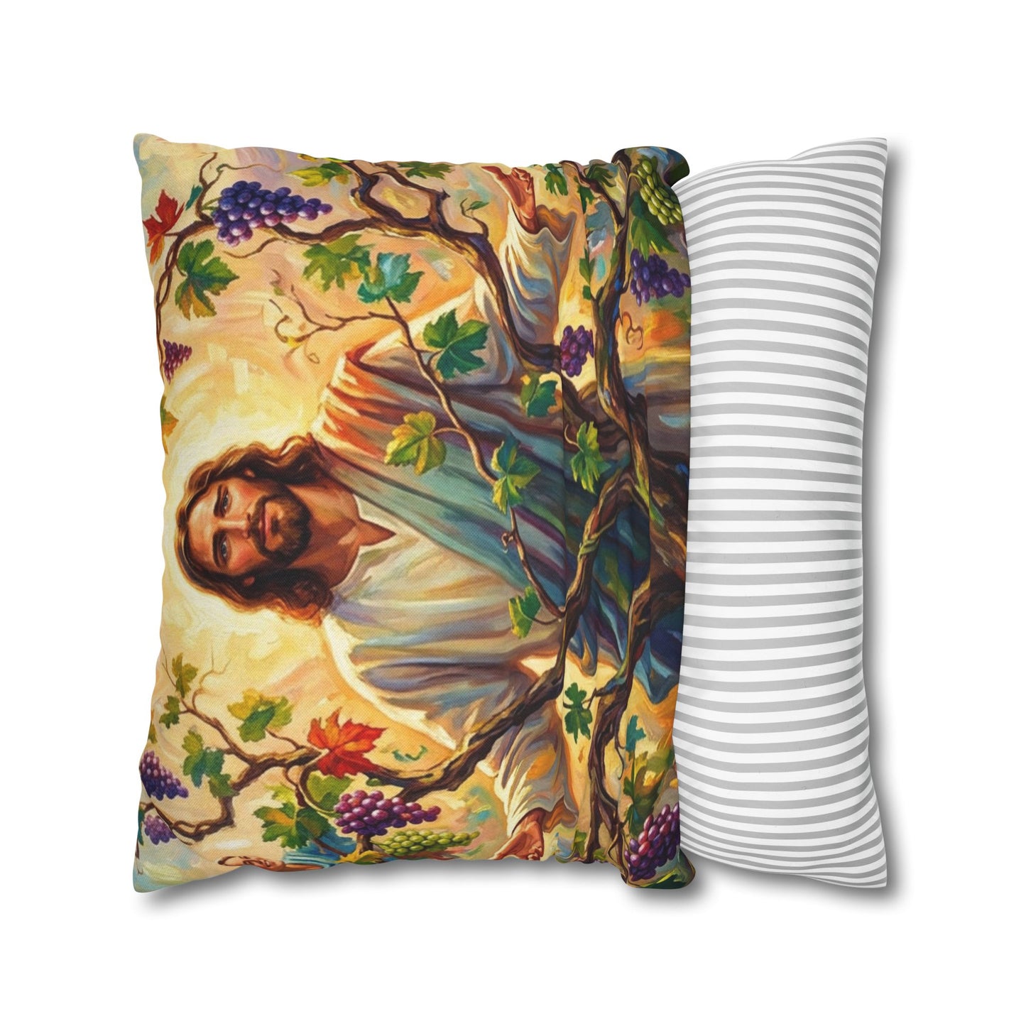“I Am the True Vine - Abide in My Love” - Pillowcase